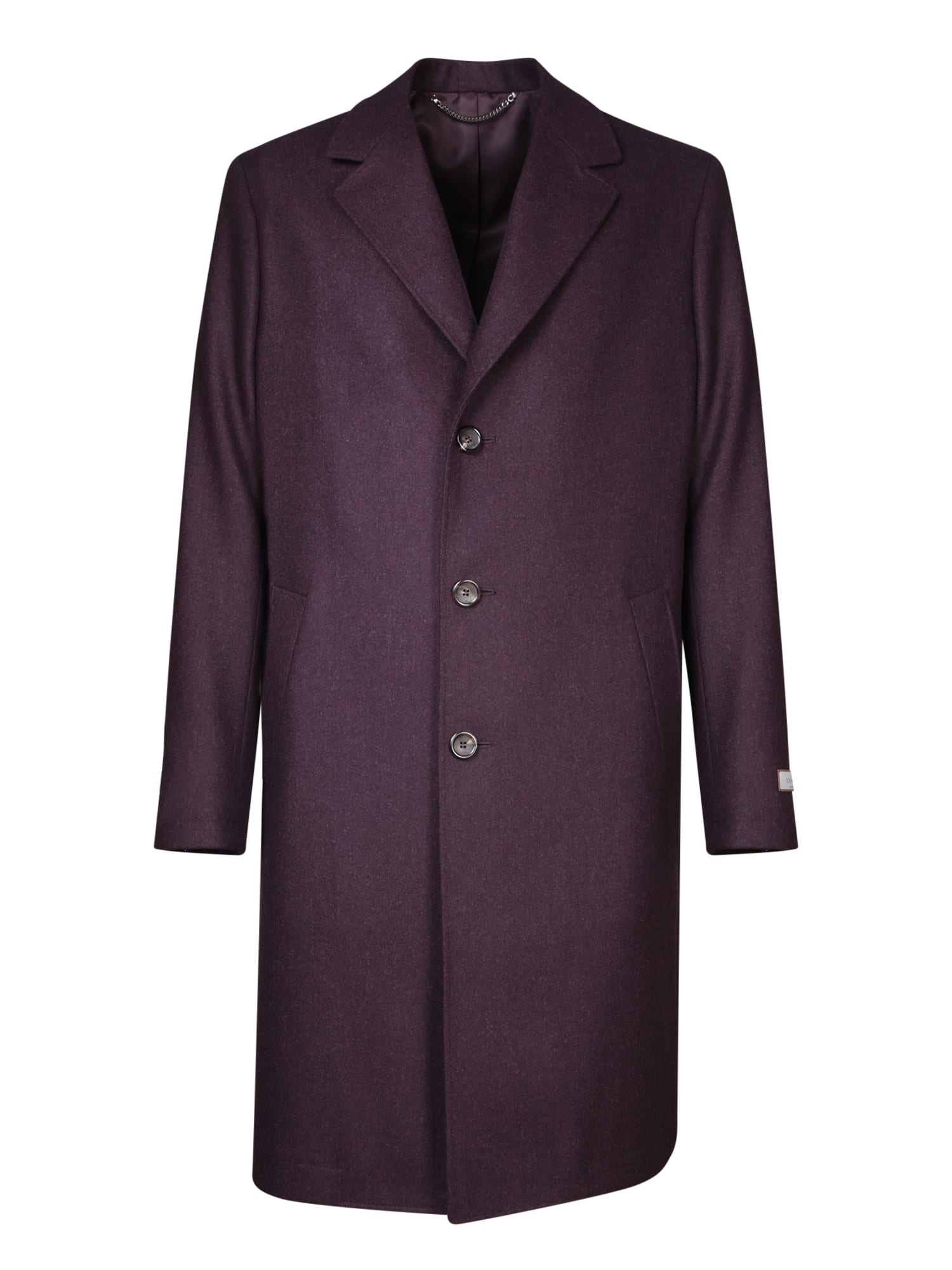 Bordeaux Wool Coat