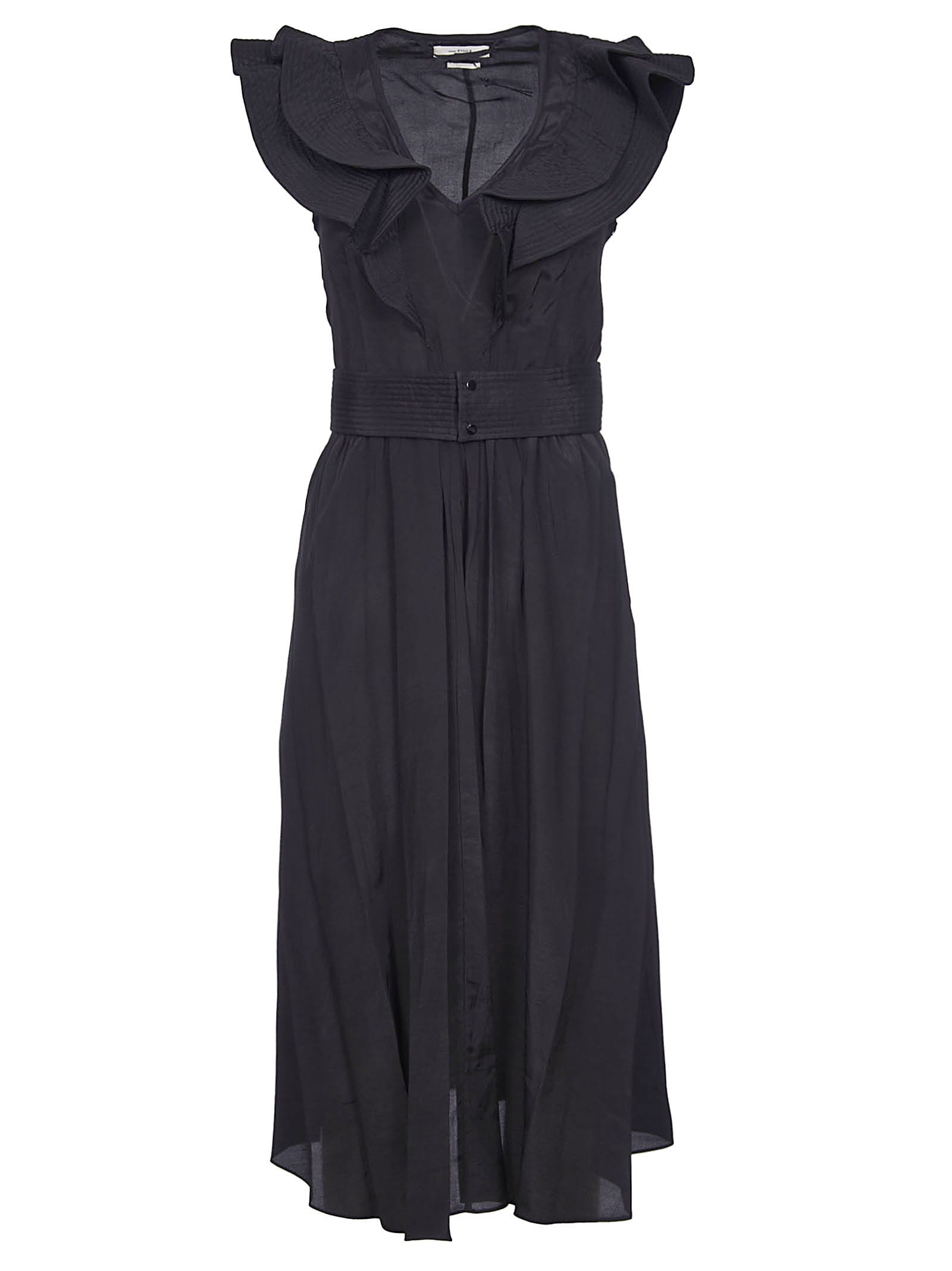 Isabel Marant Étoile Coraline Dress In Bk Black