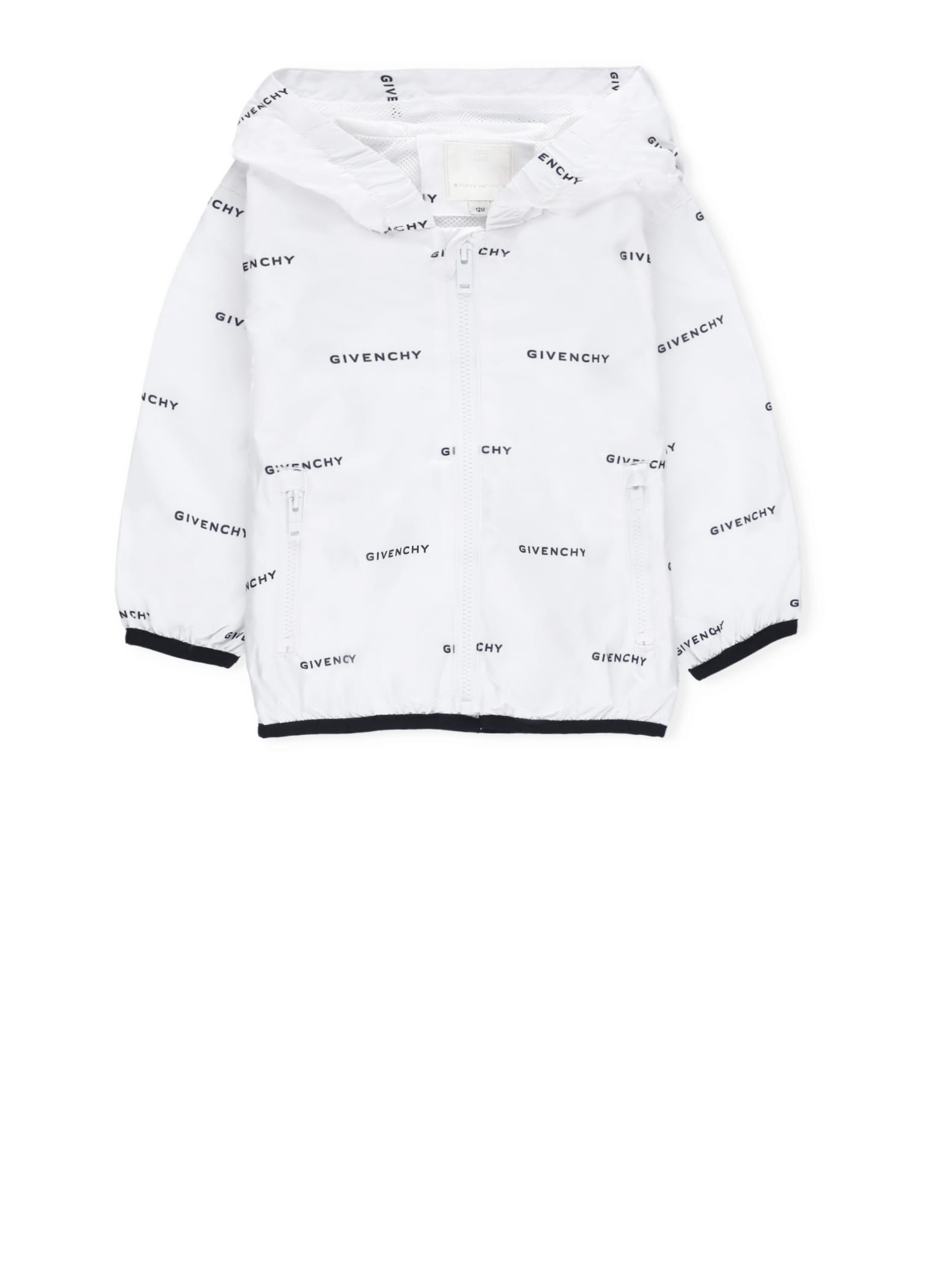 Shop Givenchy Jacket With Logo In White