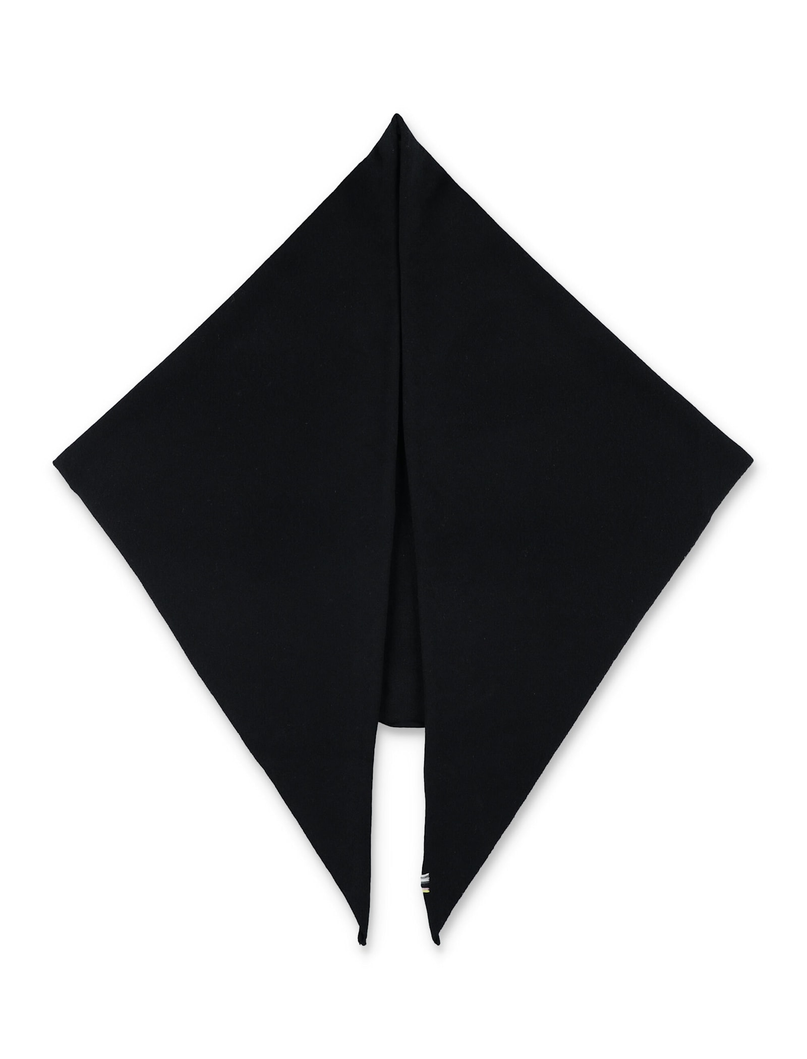 Extreme Cashmere N°150 Witch Triangle Scarf In Black