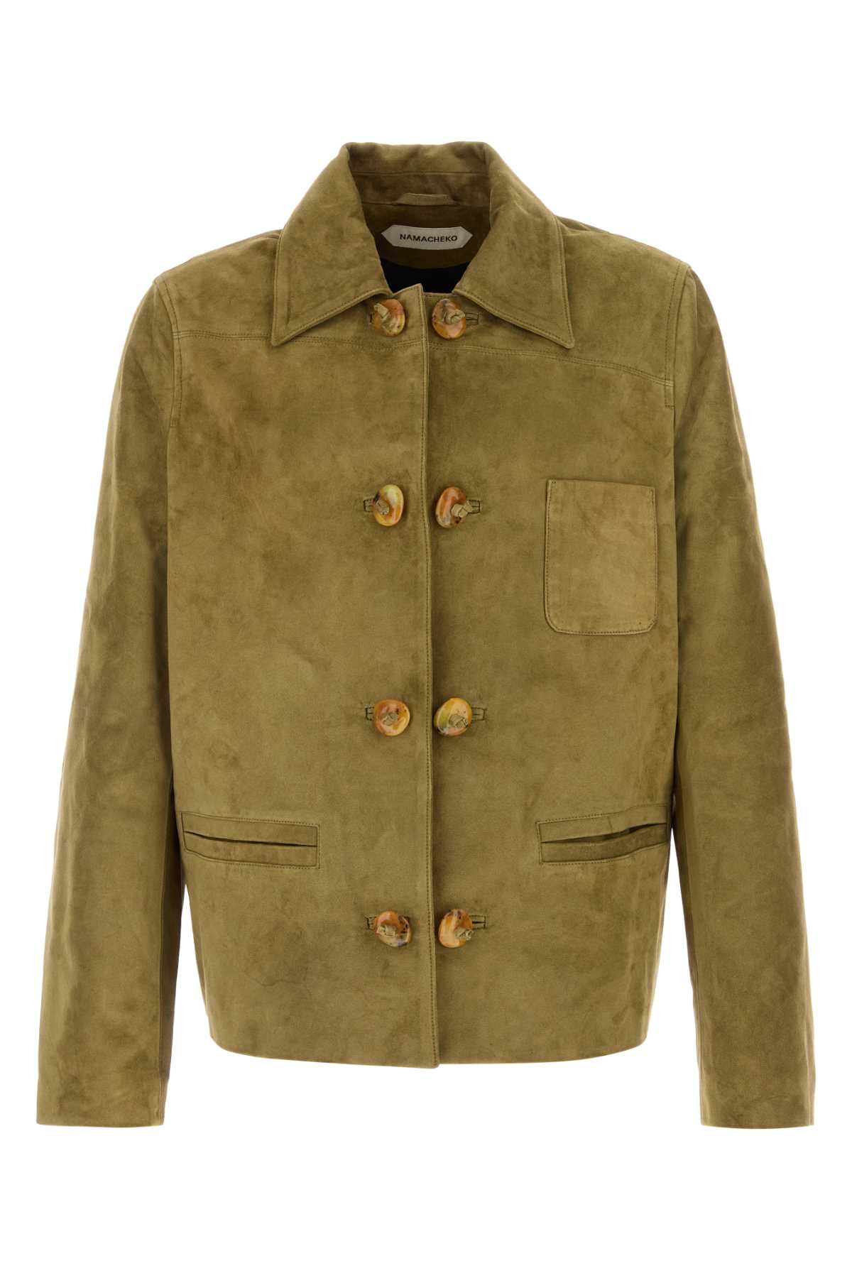 Khaki Suede Osterly Jacket