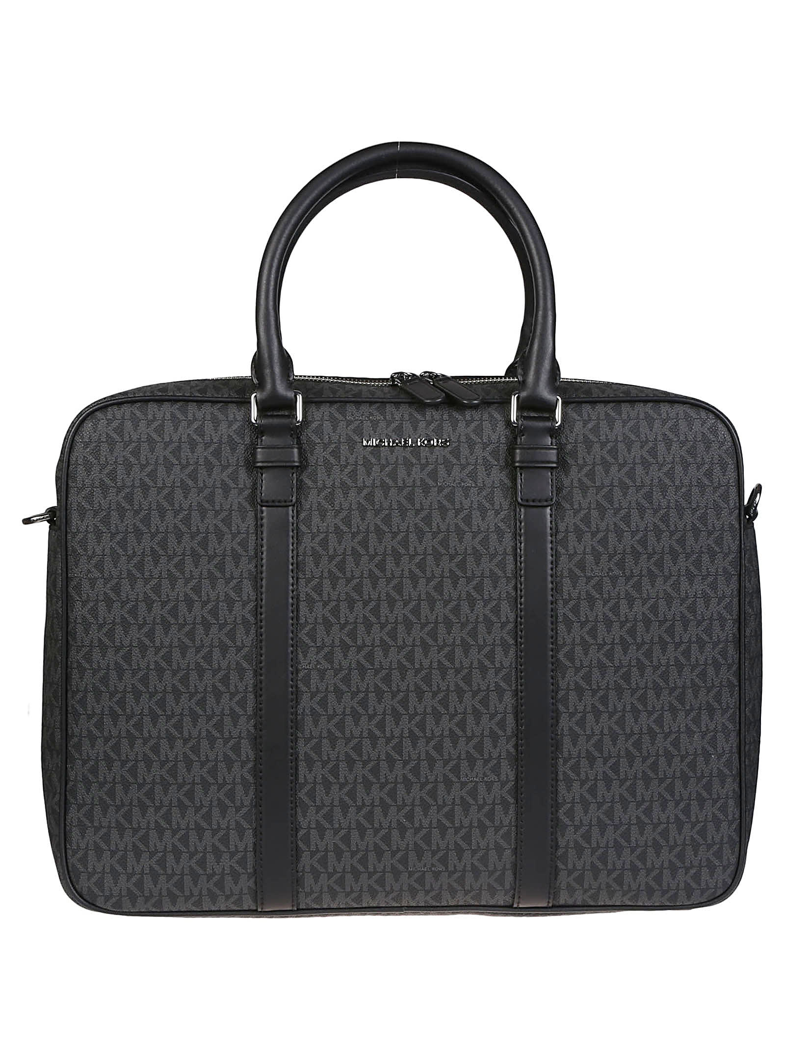 Shop Michael Kors Hudson Commuter Briefcase In Black
