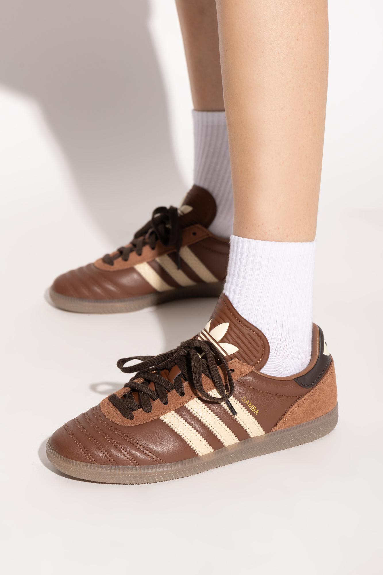 Adidas Originals Samba Jp Sports Shoes In Brown