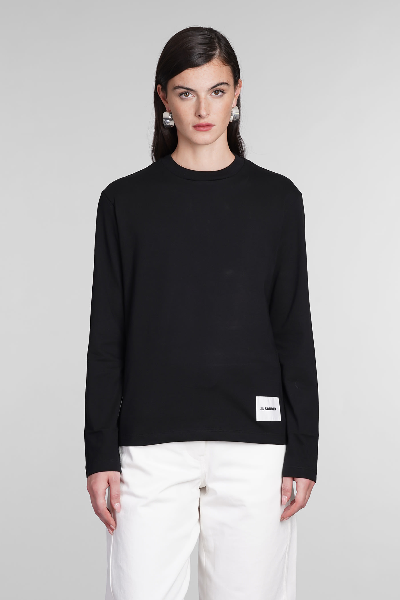 Shop Jil Sander 3 Pack T-shirt Set In Black