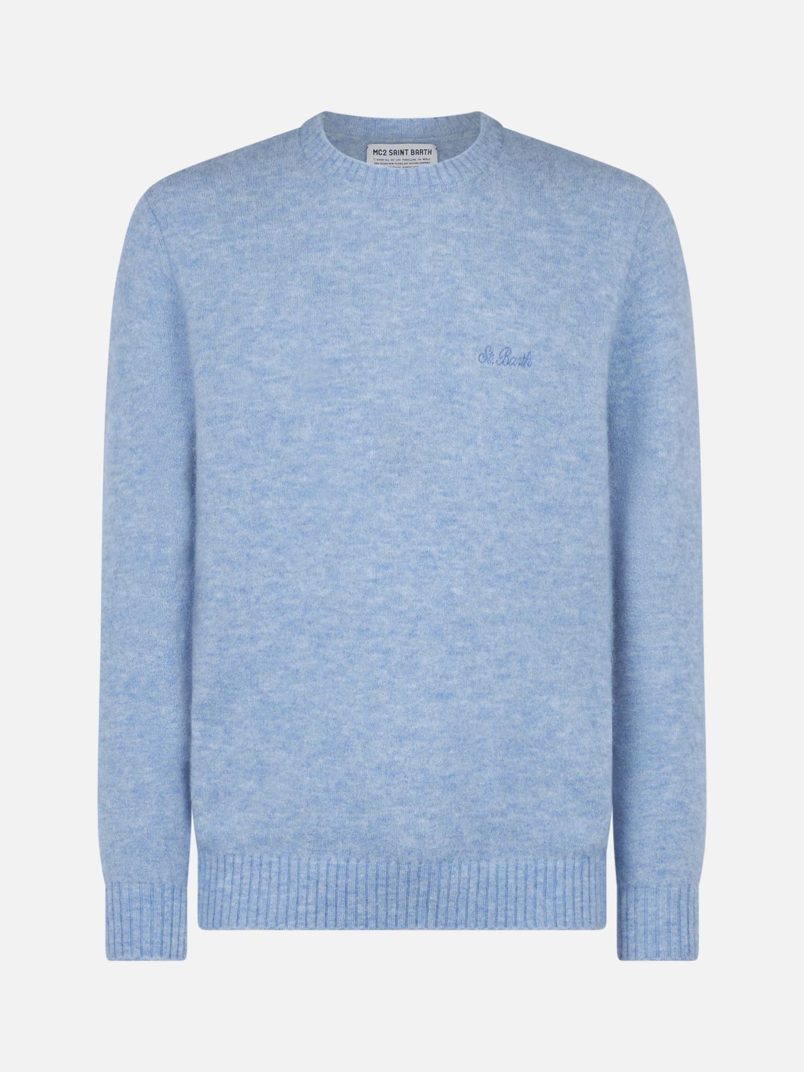 Mc2 Saint Barth Pullover In Sky