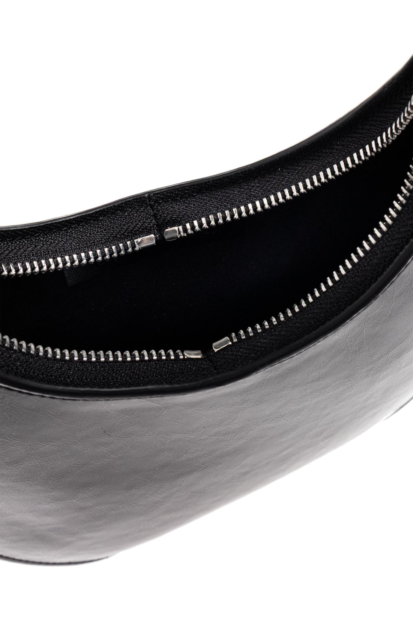 Coperni Round Handle Tote Bag In Black