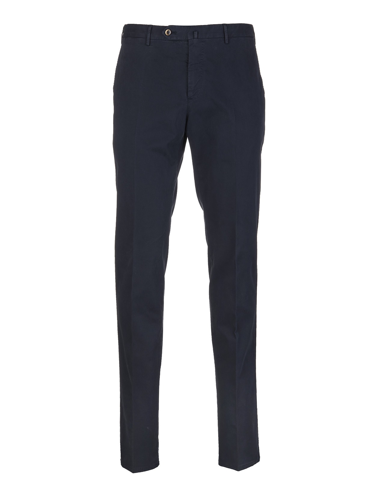PT01 Man Navy Blue Slim Fit Chino Trousers