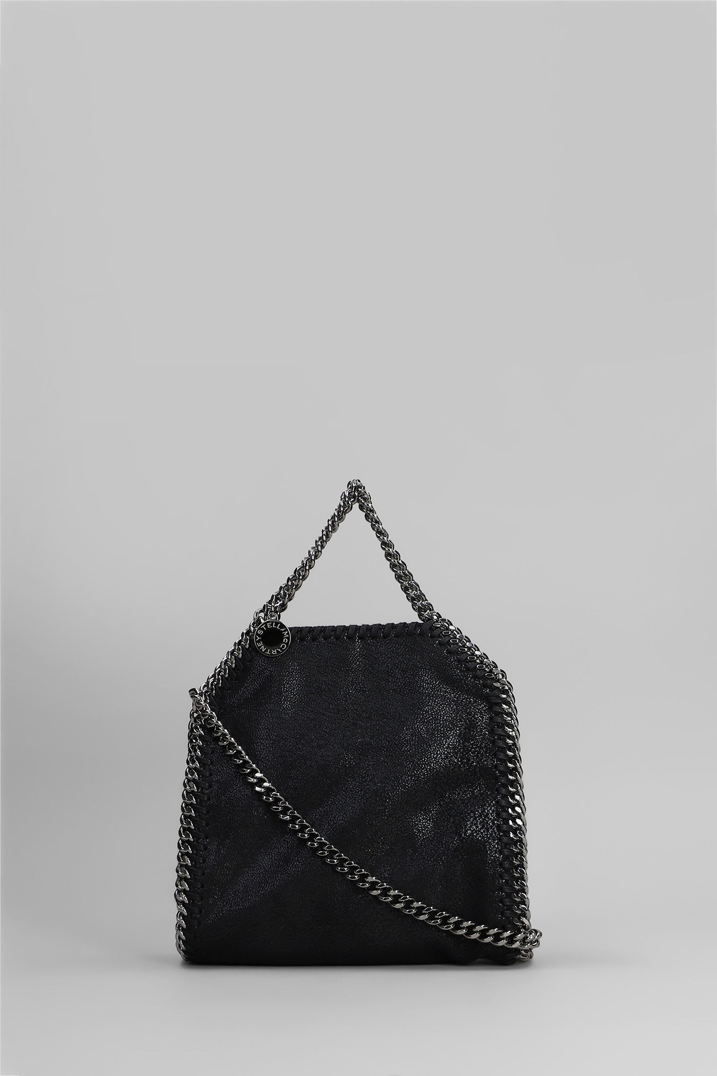 Stella Mccartney Falabella Tote In Black Polyester