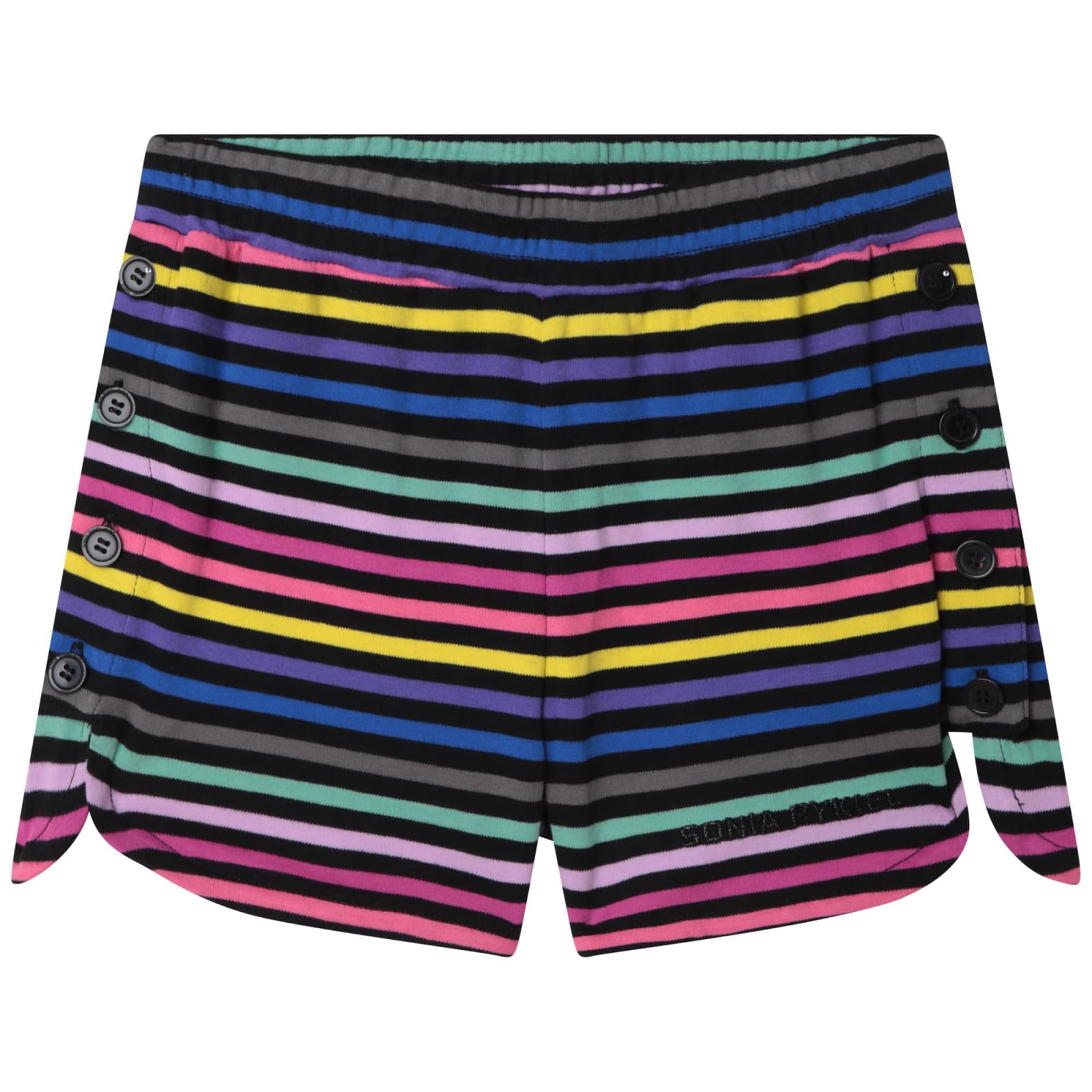 Sonia Rykiel Kids' Striped Shorts In Multicolor