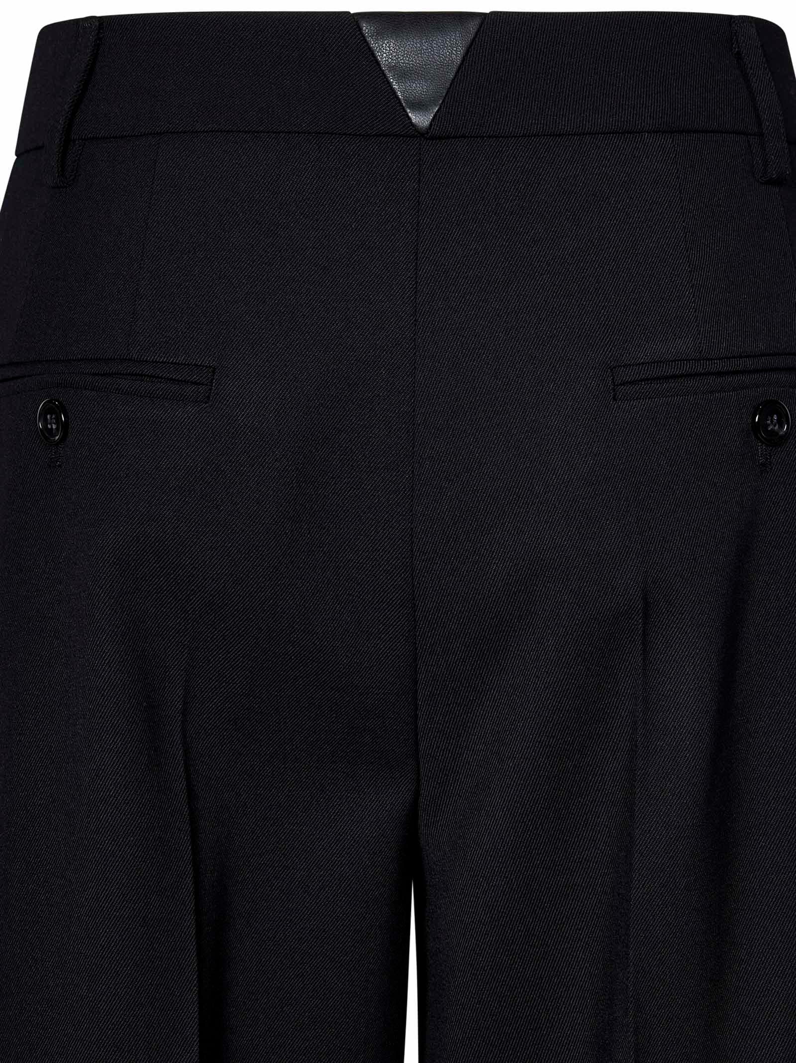 Shop Pinko Peru Trousers In Black