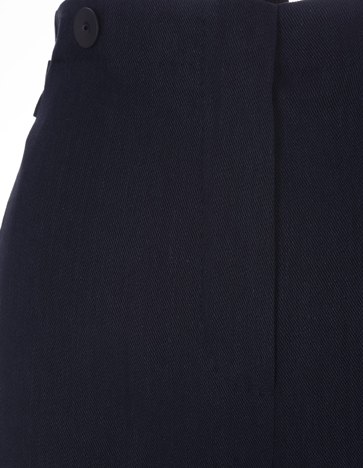 Max Mara Straight-leg Trousers In Light Wool In Black