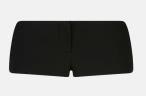 Attico Wool Gabardine Shorts In Black