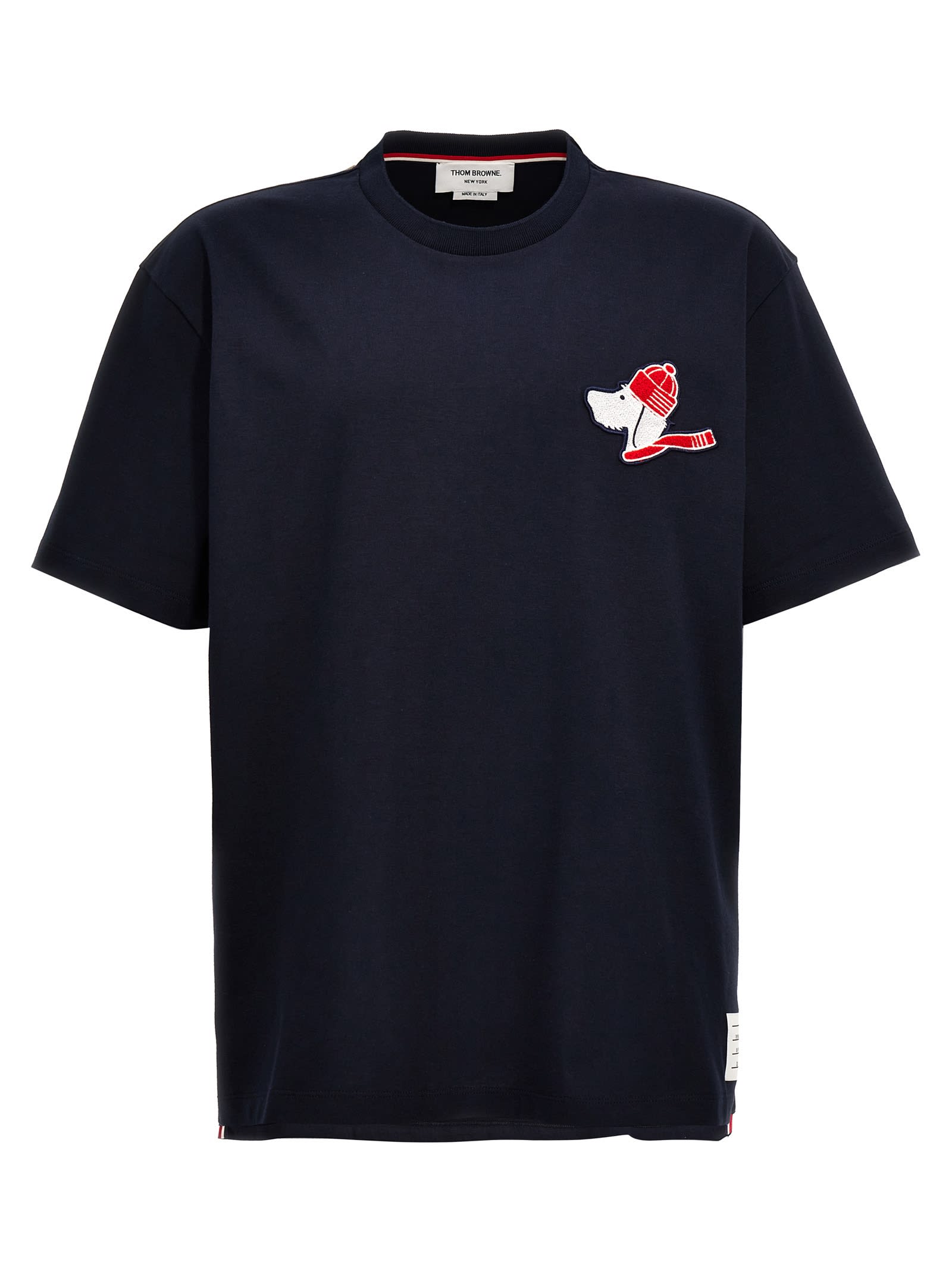 THOM BROWNE HECTOR WITH A HAT T-SHIRT