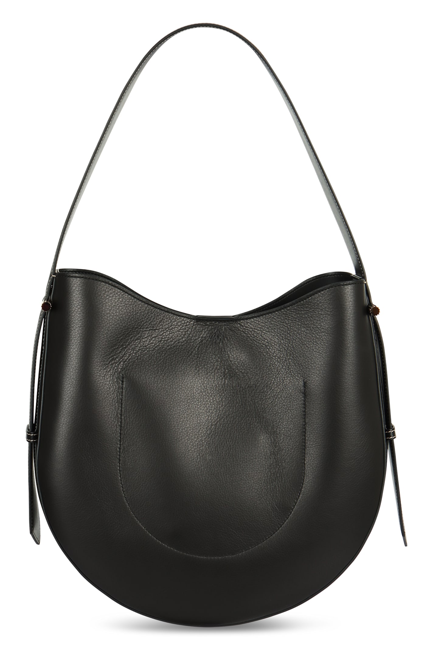 Victoria Beckham Womens Dia Hobo Leather Shoulder Bag Black In Black
