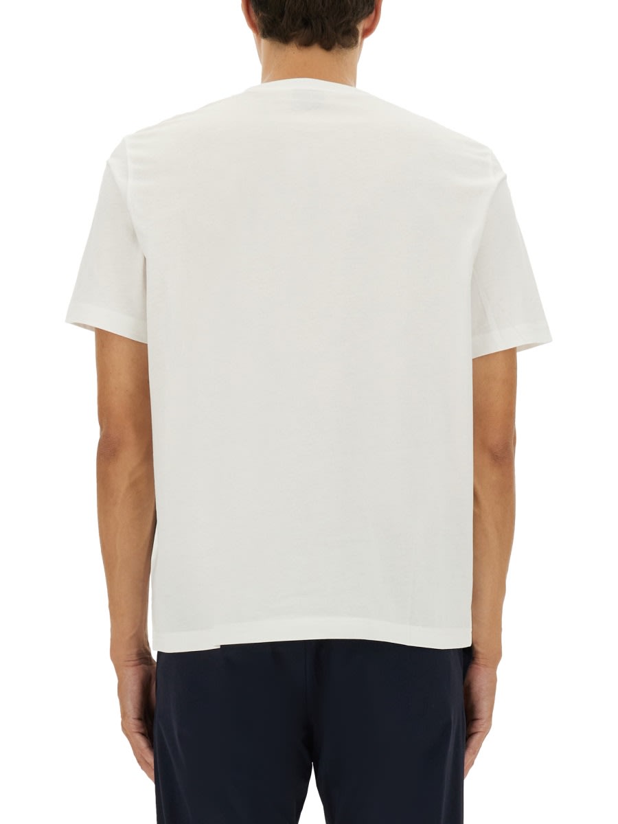 Paul Smith Robot Print T-shirt In White