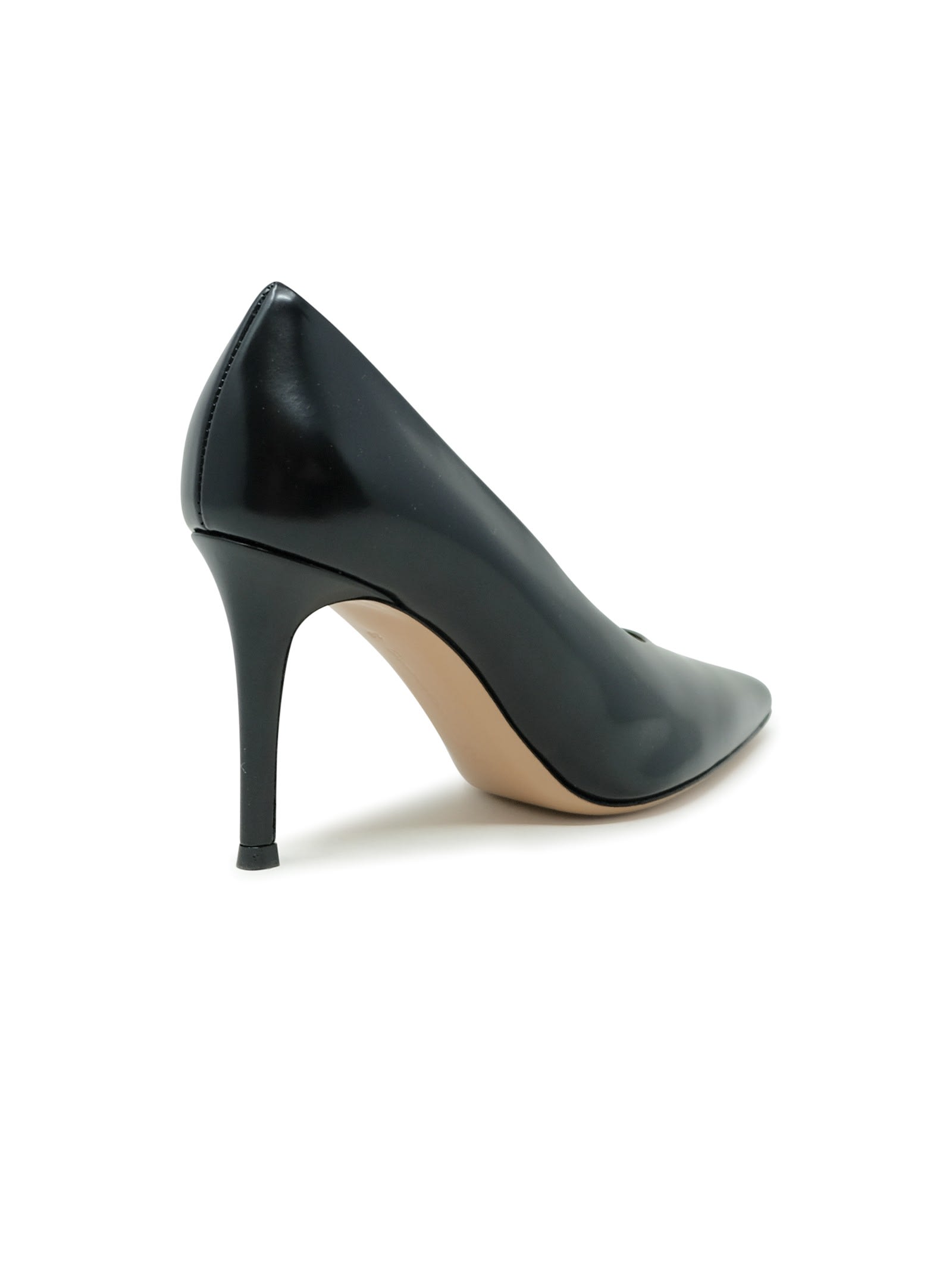 Shop Gianvito Rossi Black Leather Pumps