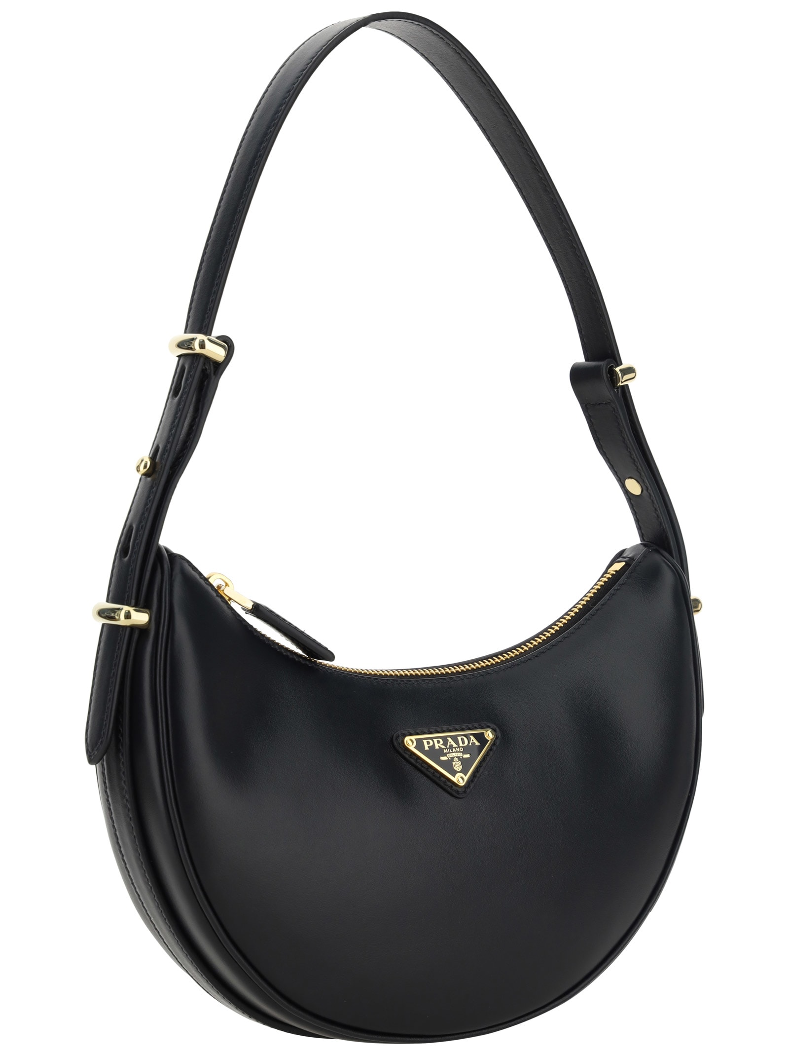 Prada Arquè Handbag In Nero
