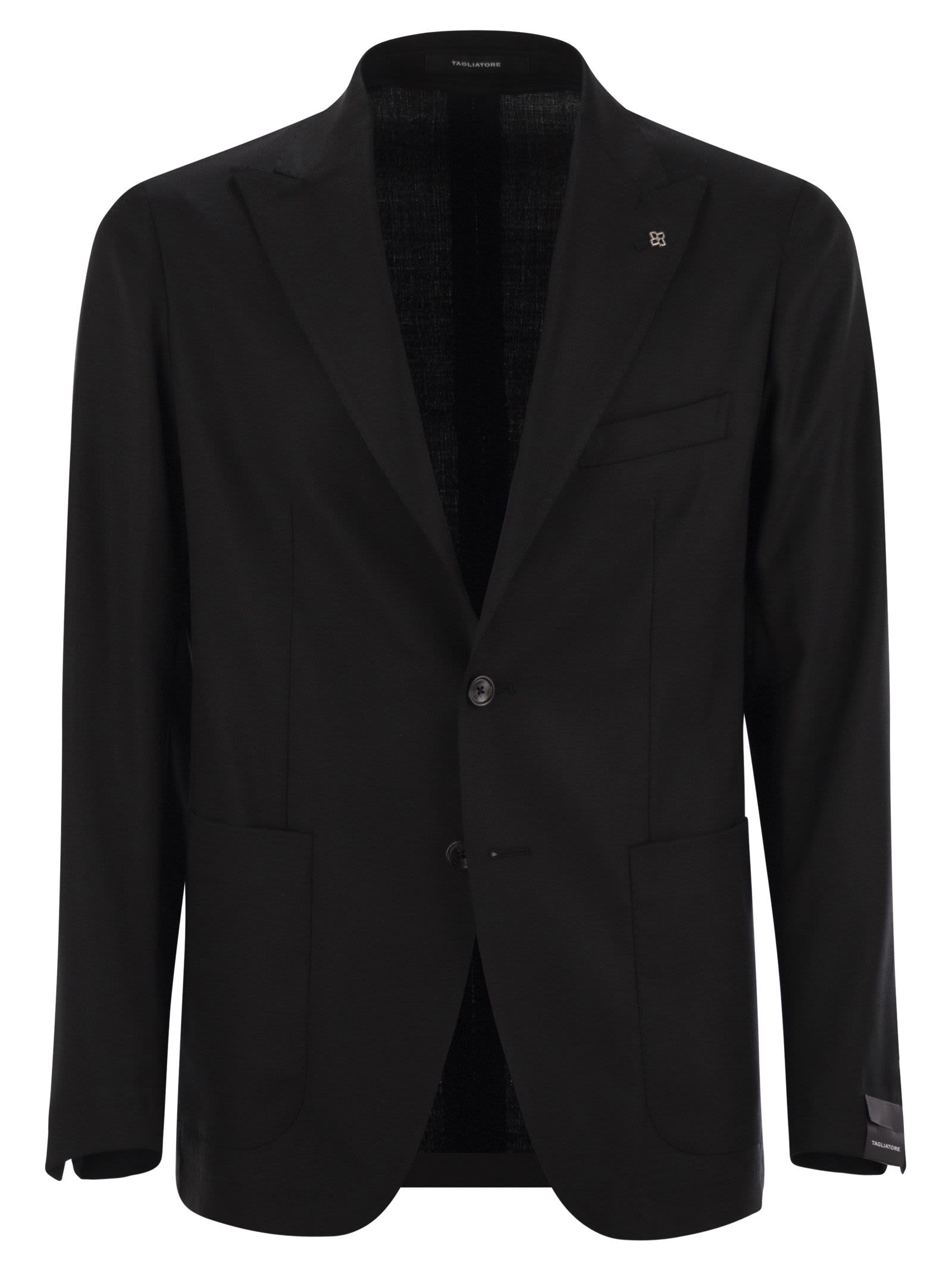 Tagliatore Tailored Single-breasted Suit Jacket