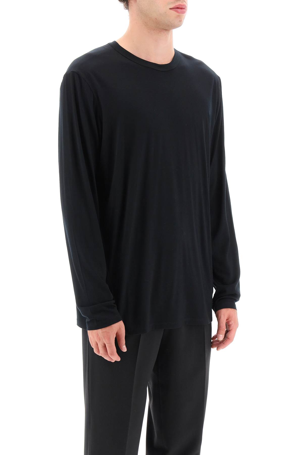 Arc'teryx Wool Jersey Long Sleeve T-shirt In Black