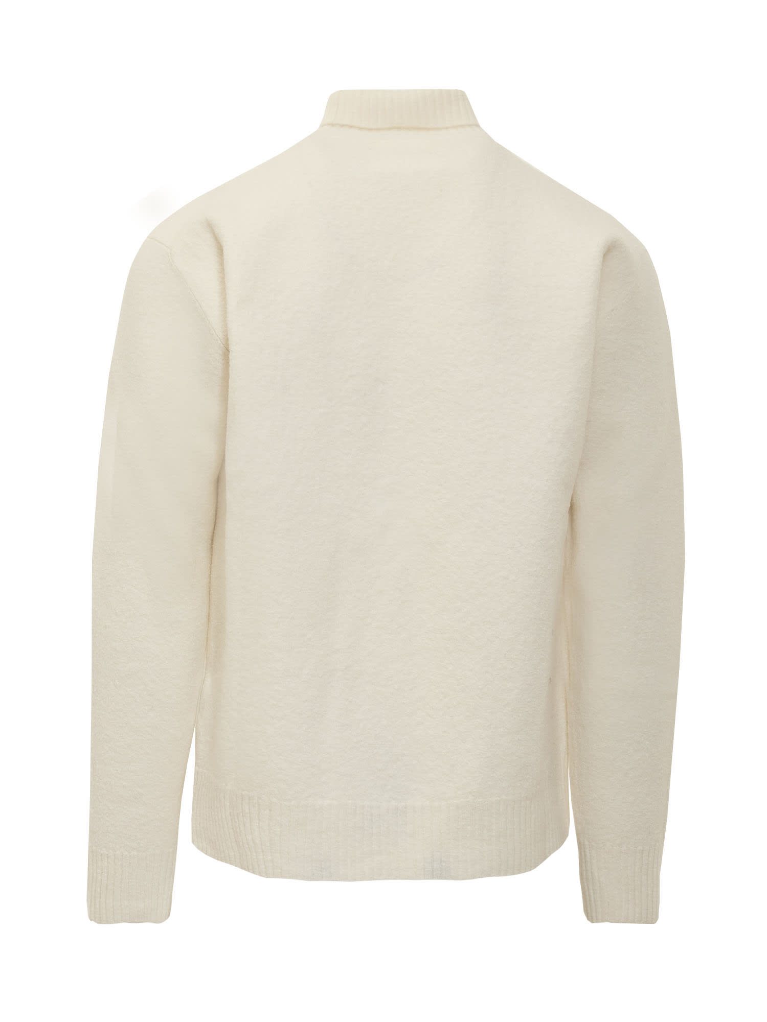 Shop Jil Sander Jumper In Panna