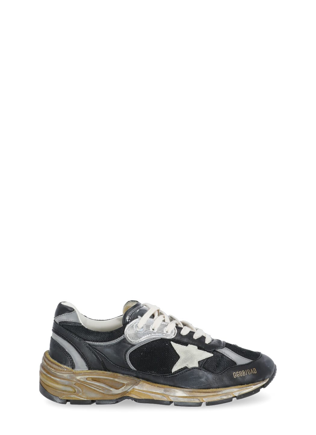 Shop Golden Goose Running Dad Sneakers In Black