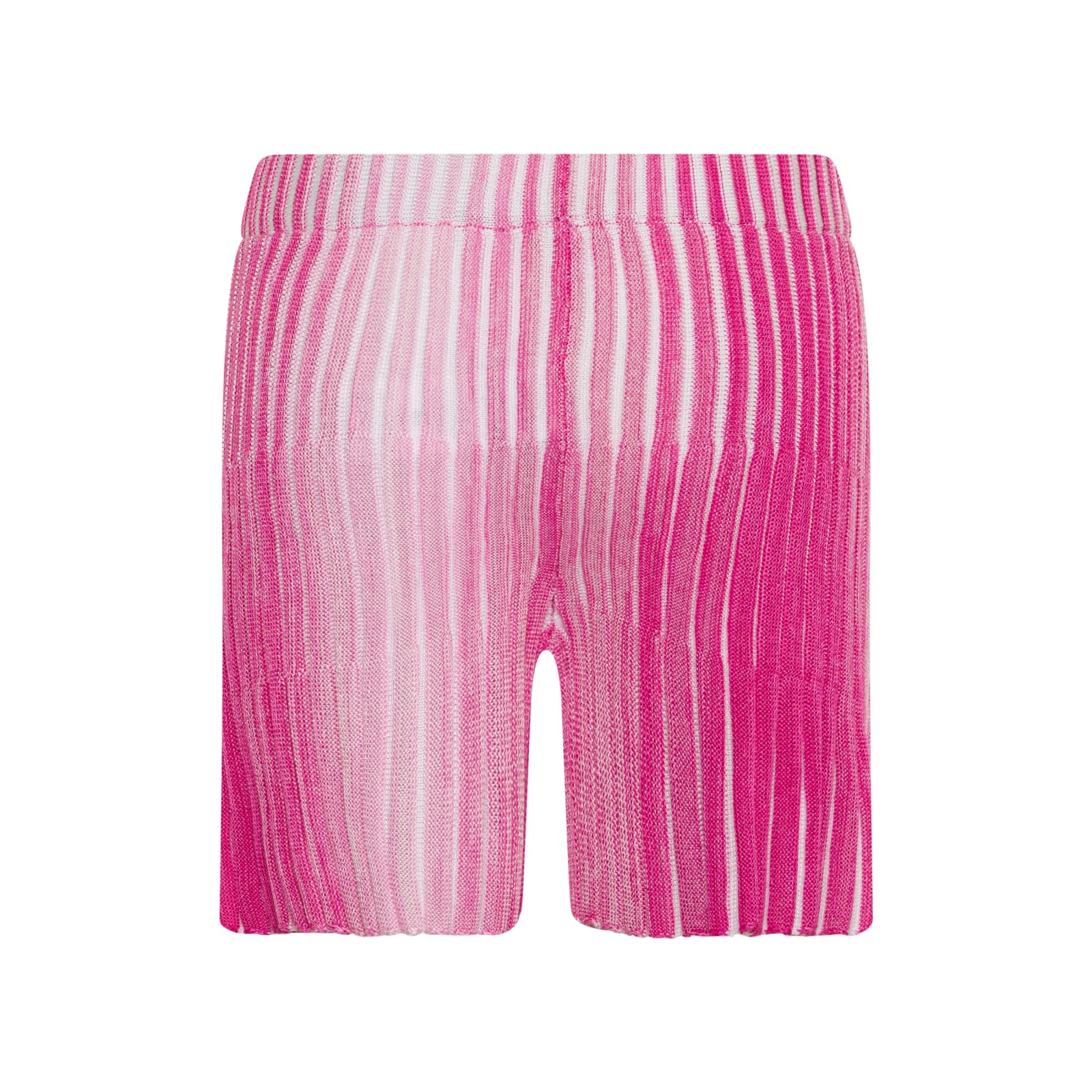 Shop Missoni Shorts In Maglia In Pink