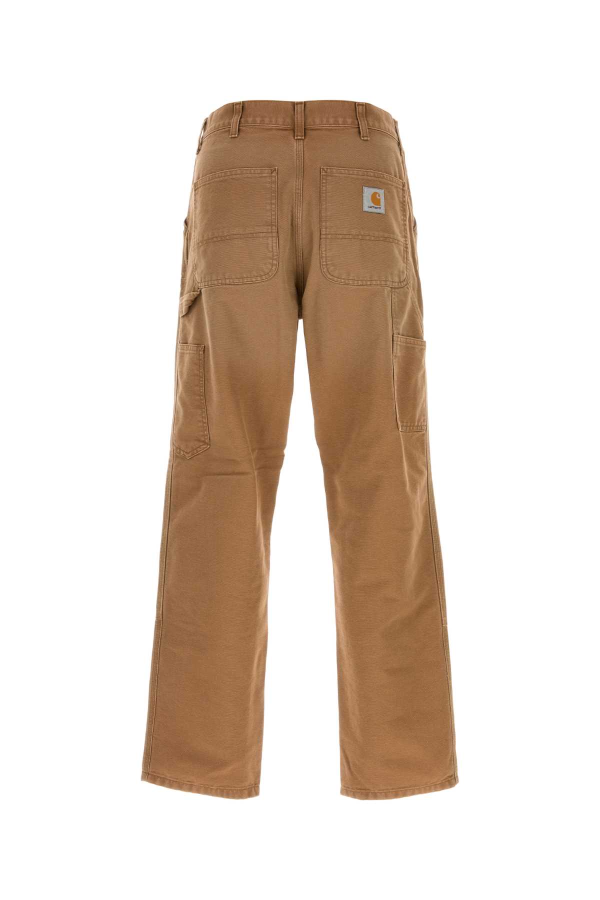 Carhartt Reinforced Knee Straight Leg Trousers In Brown