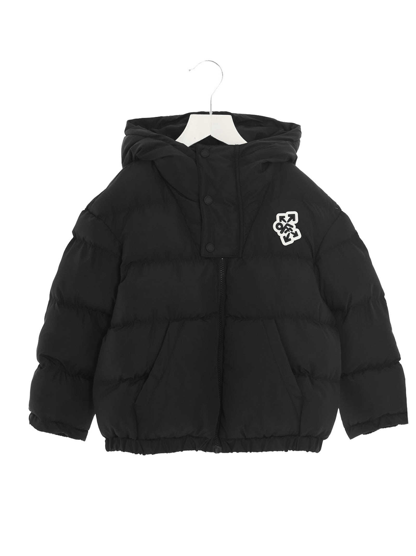Off-White off Hooded Puffer Jacket