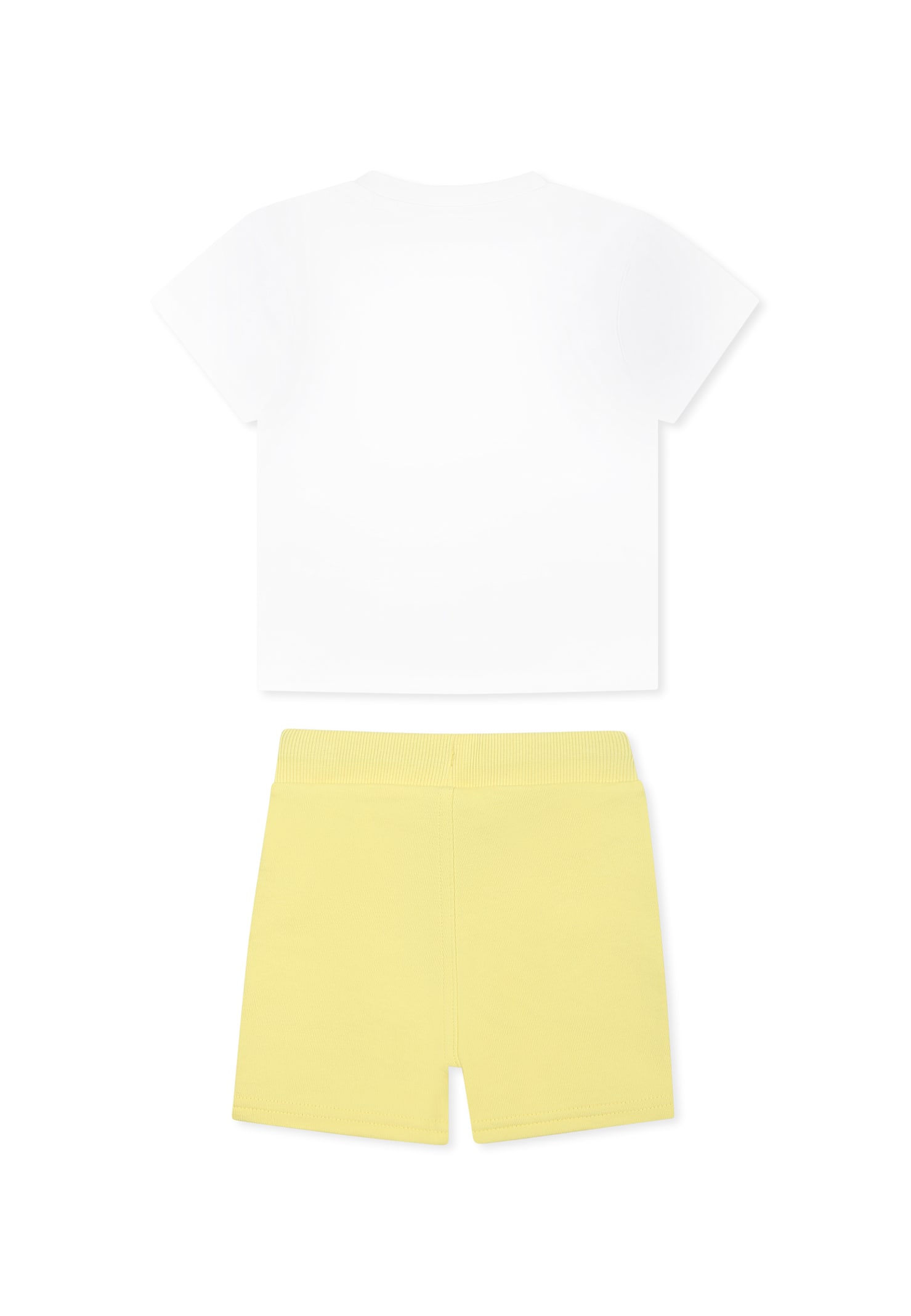 Timberland Multicolor Suit Orbaby Boy With Logo In White