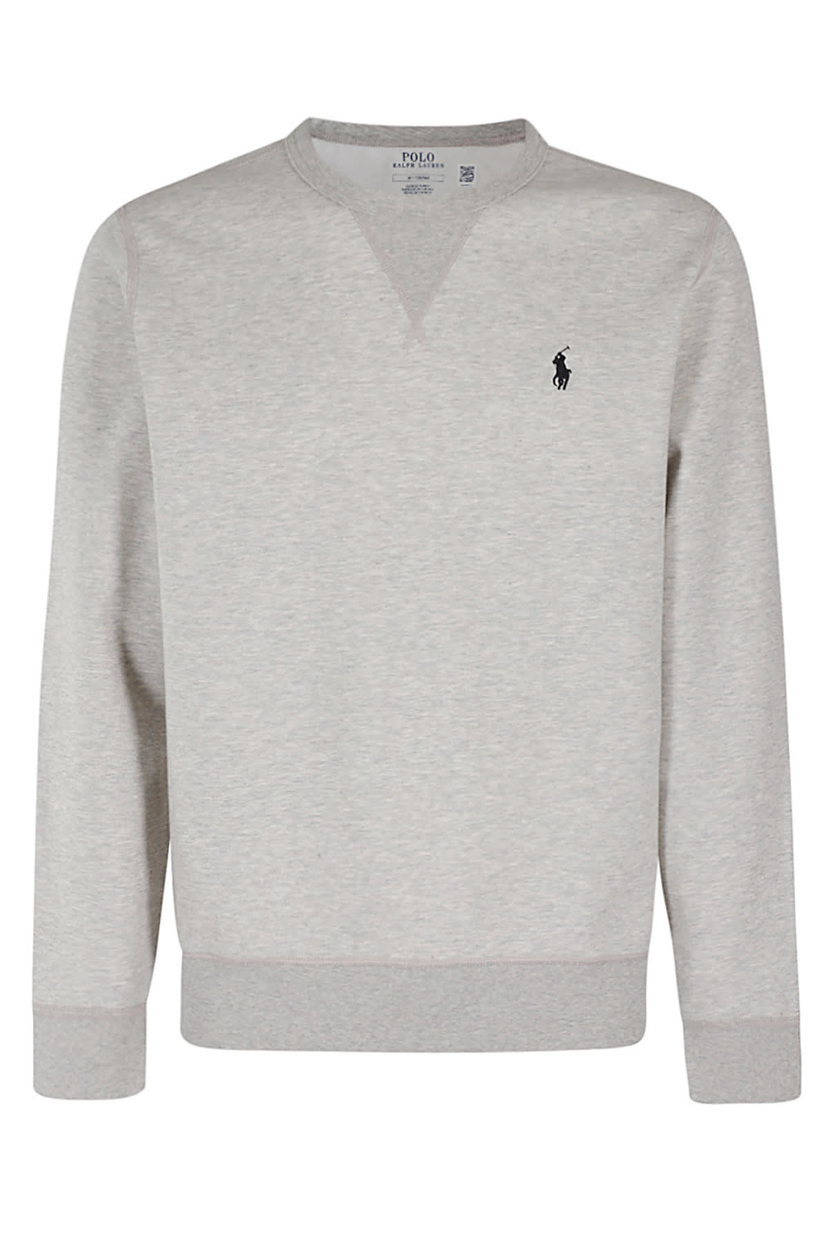 Shop Polo Ralph Lauren G Collo Performance Tecnico In Grigio Chiaro