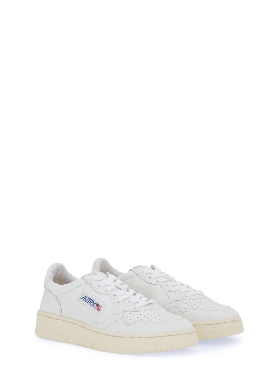 Shop Autry Medalist Low Sneakers In White