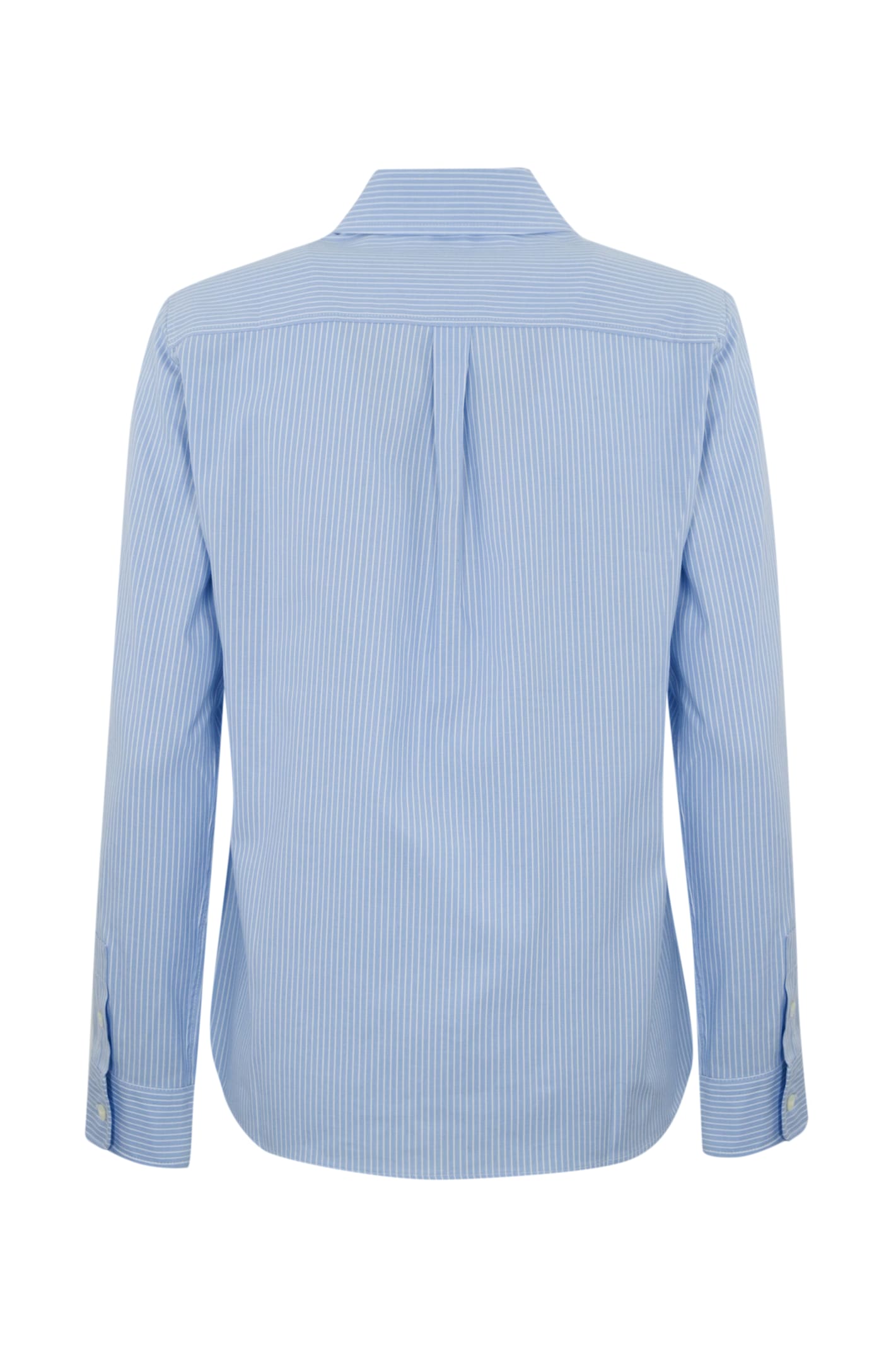 Weekend Max Mara Piadena Shirt In Oxford In Light Blue