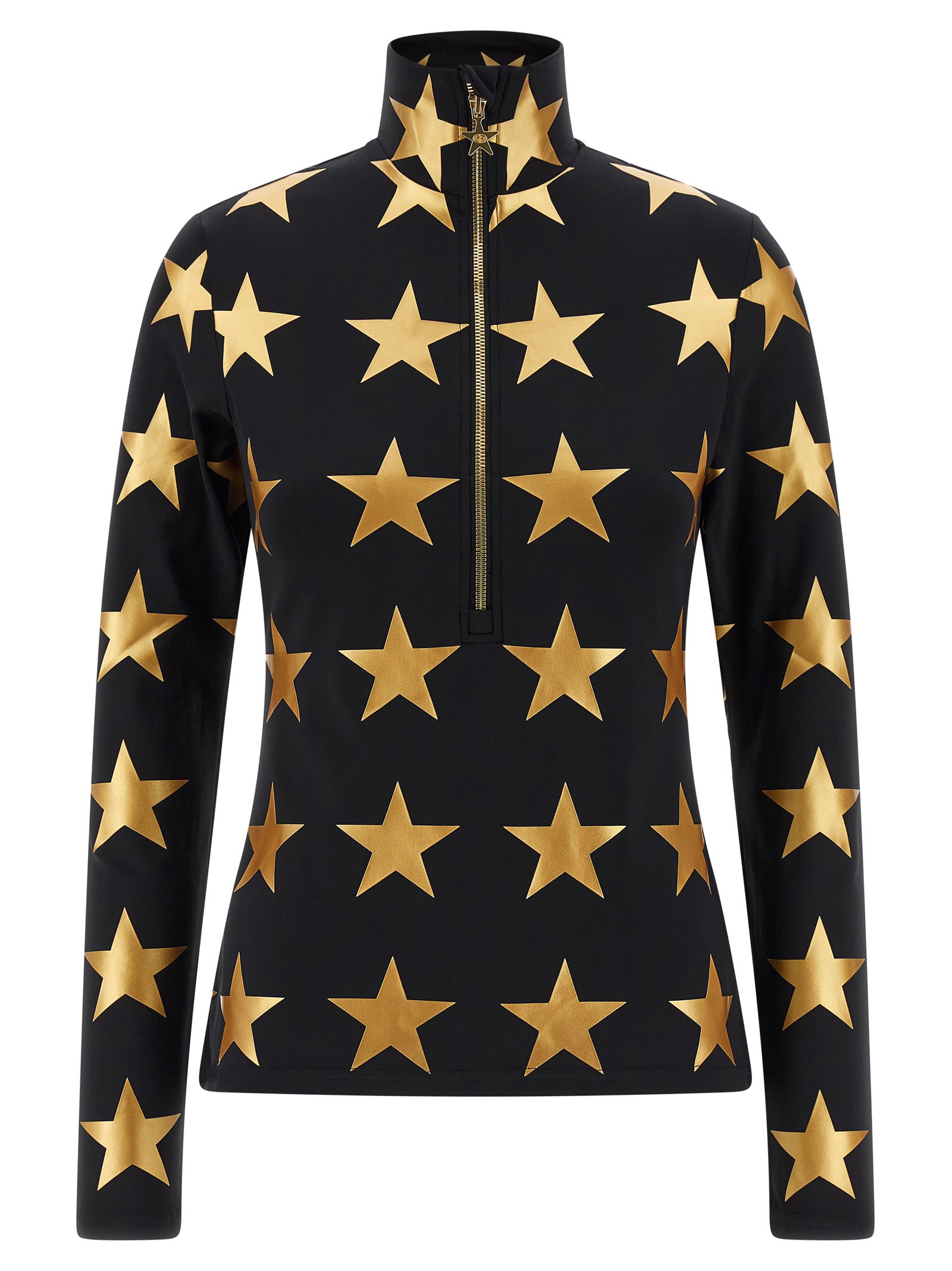 Goldbergh Lunaria Technical Jersey In Gold
