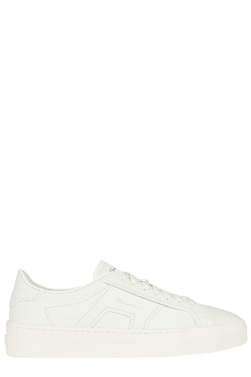 Logo-printed Lace-up Sneakers