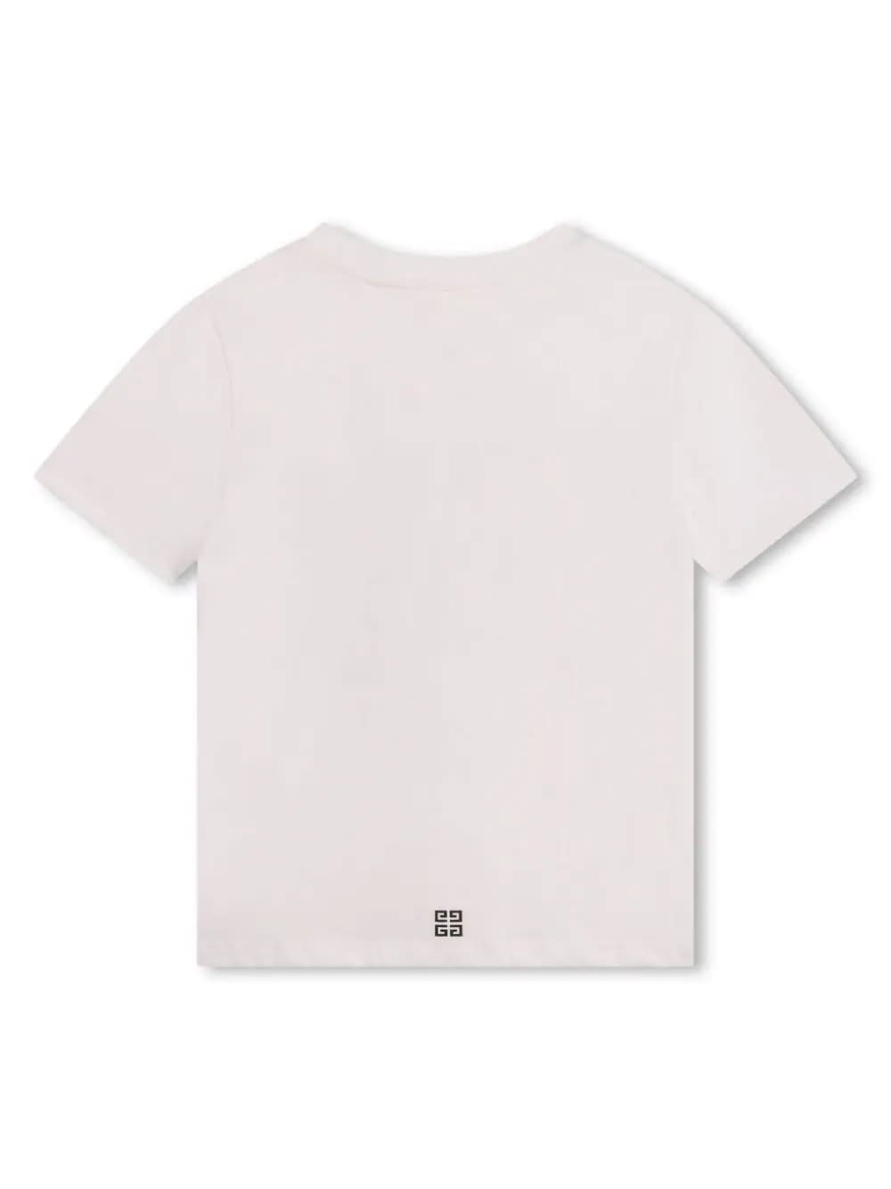 Shop Givenchy White T-shirt With Black  4g Print