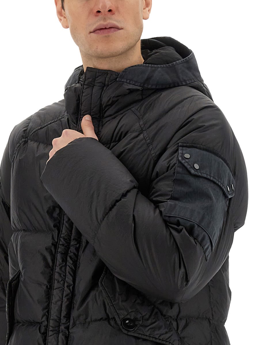 Shop Ten C Iced Combo Jacket In Black