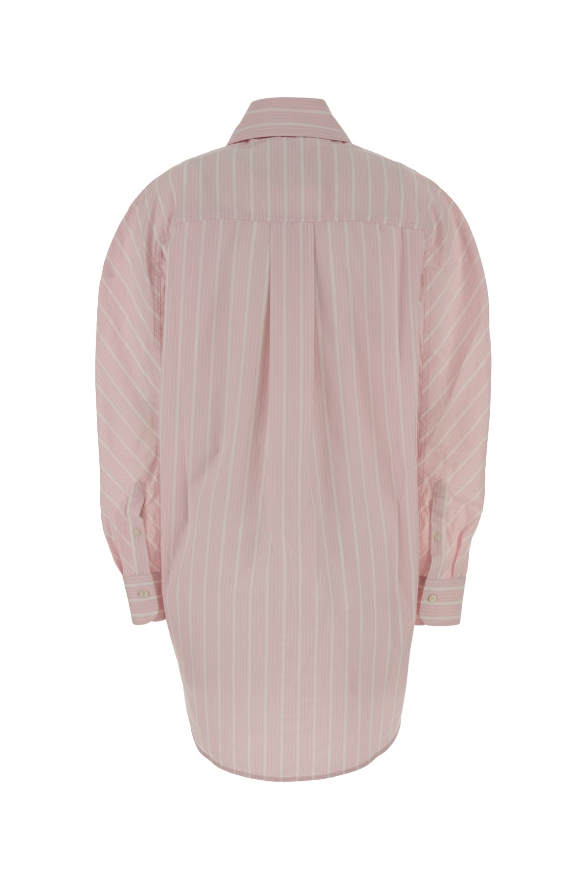 Jacquemus La Robe Chemise Ovalo In Pink