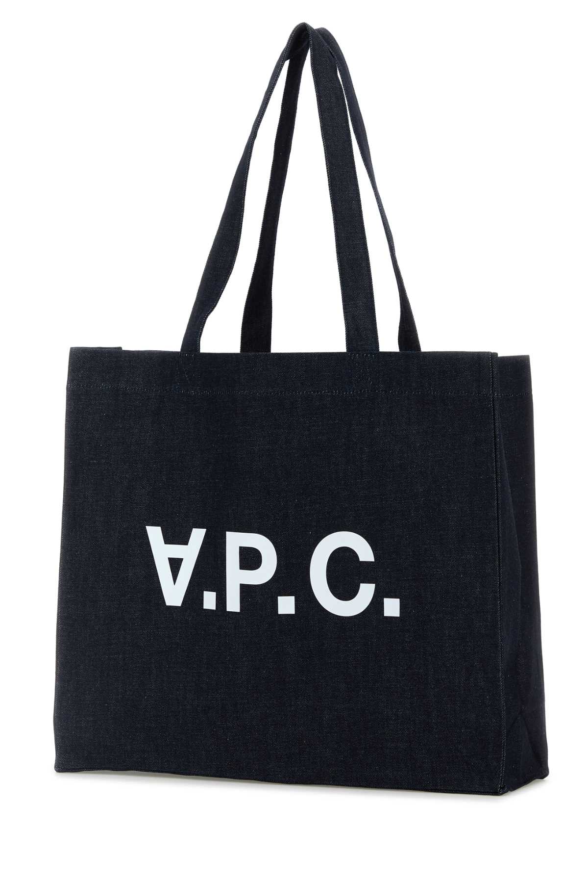 Apc Denim Daniela Shopping Bag In Purple