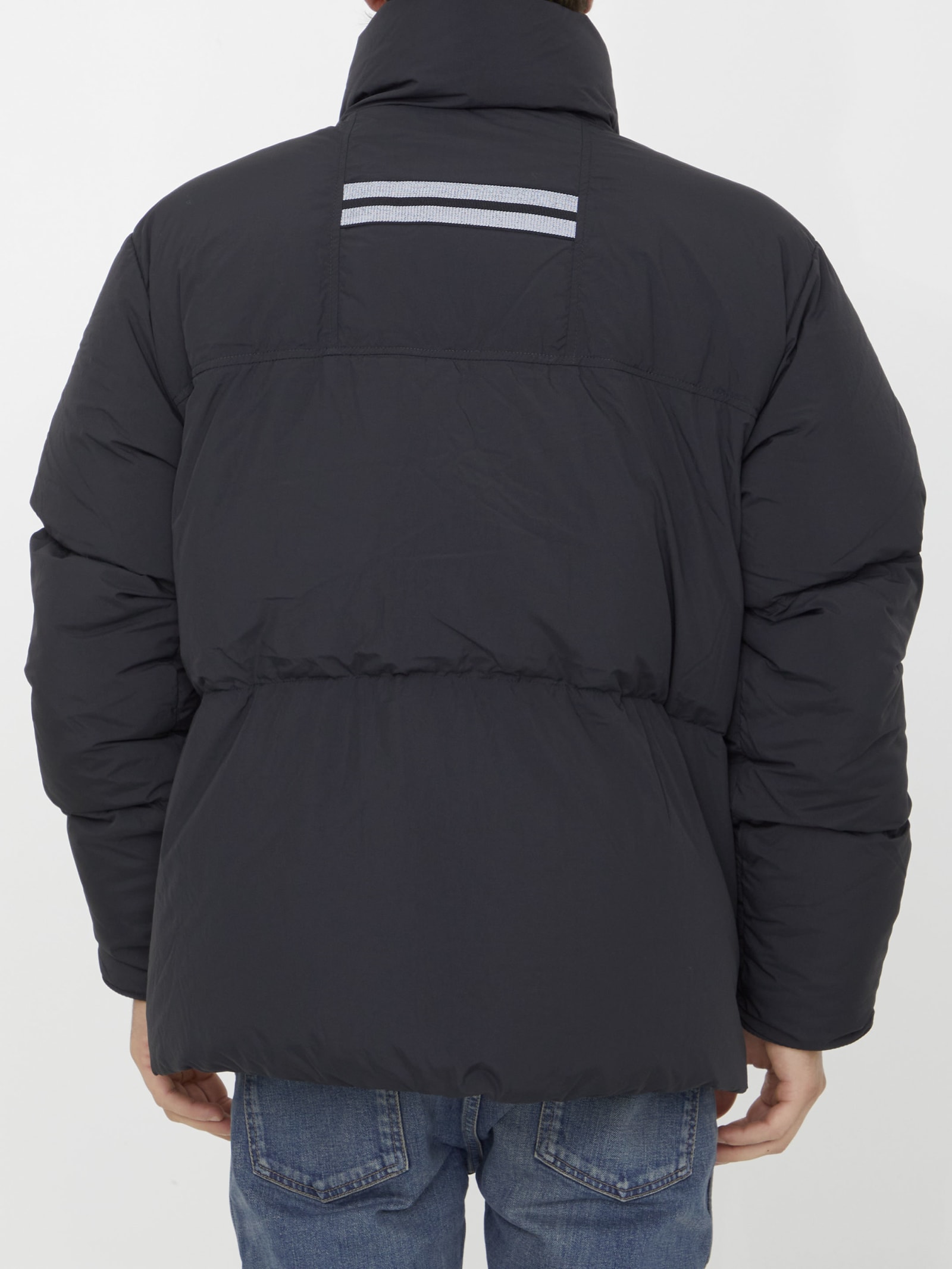 Shop Canada Goose Lawrence Puffer Jacket In Black