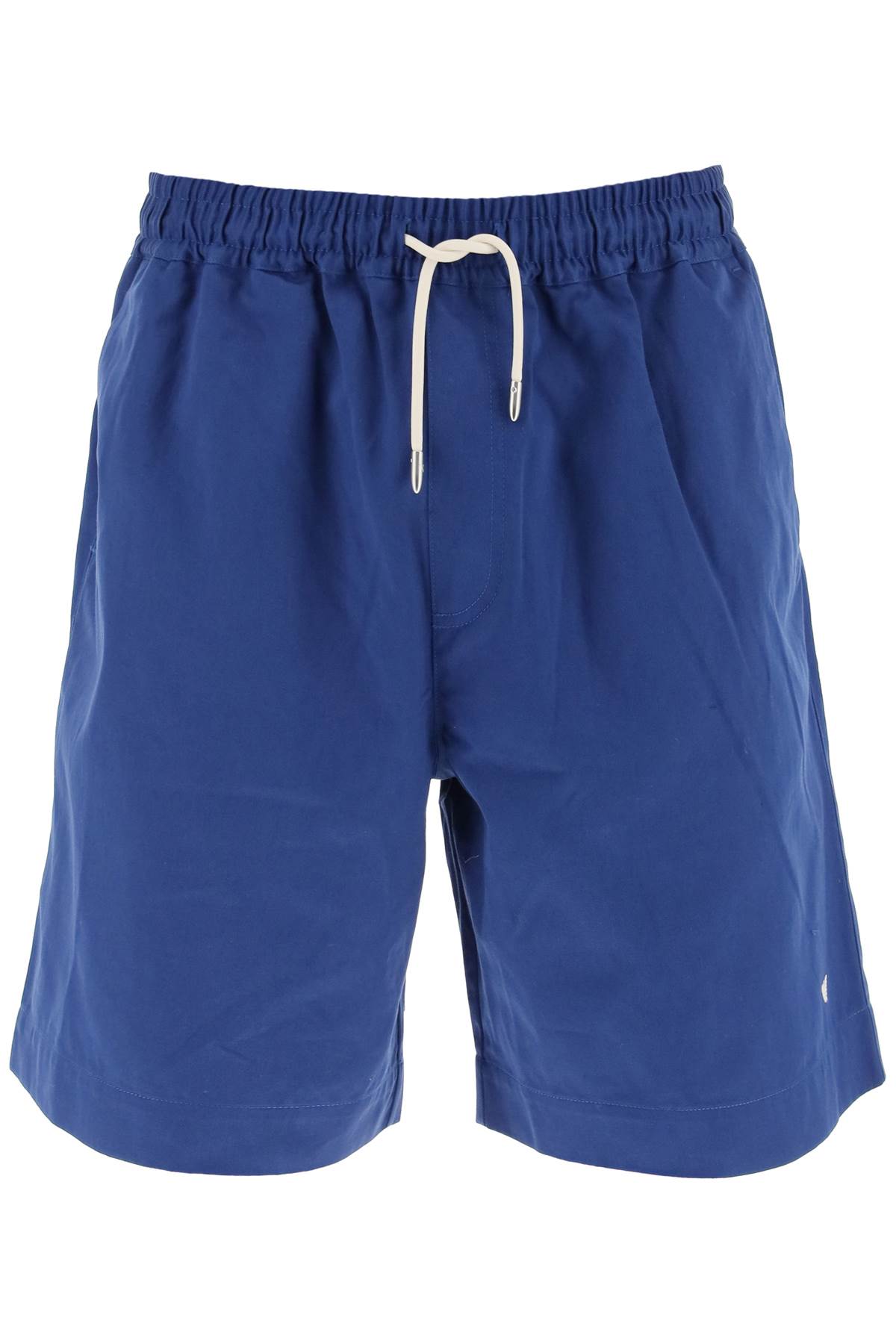EMPORIO ARMANI RELAXED FIT COTTON SHORTS