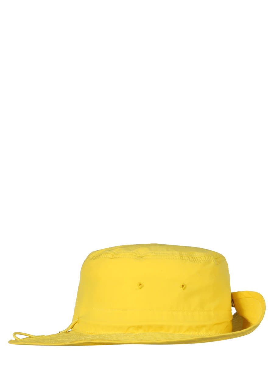 Shop Jil Sander Woman Polyamide Hat In Yellow