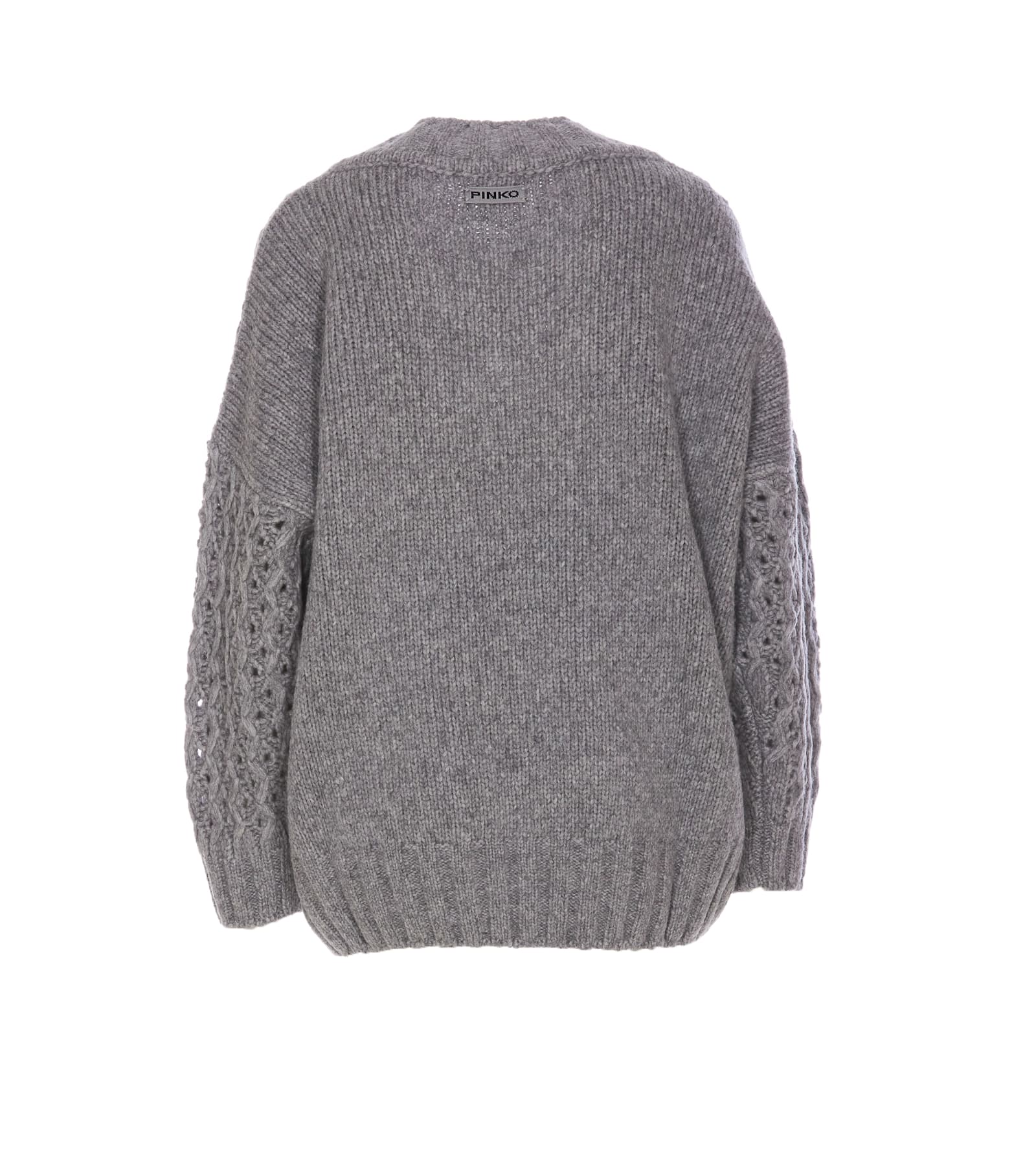 PINKO LONG MAXI DEVON REX SWEATER