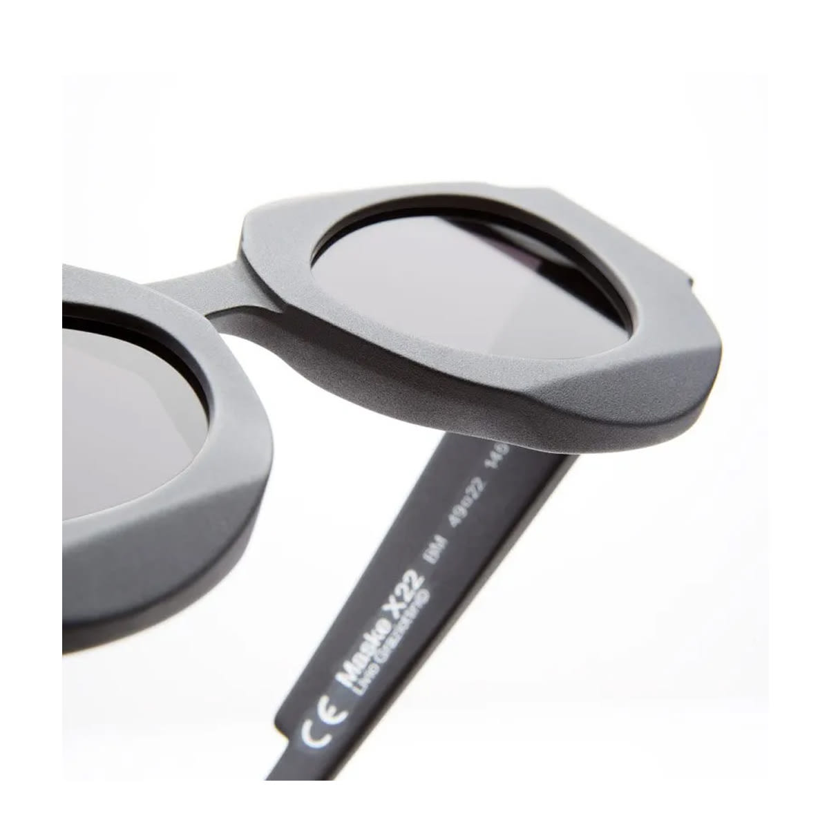Kuboraum Maske X22 Bm 2grey Black Matte Sunglasses
