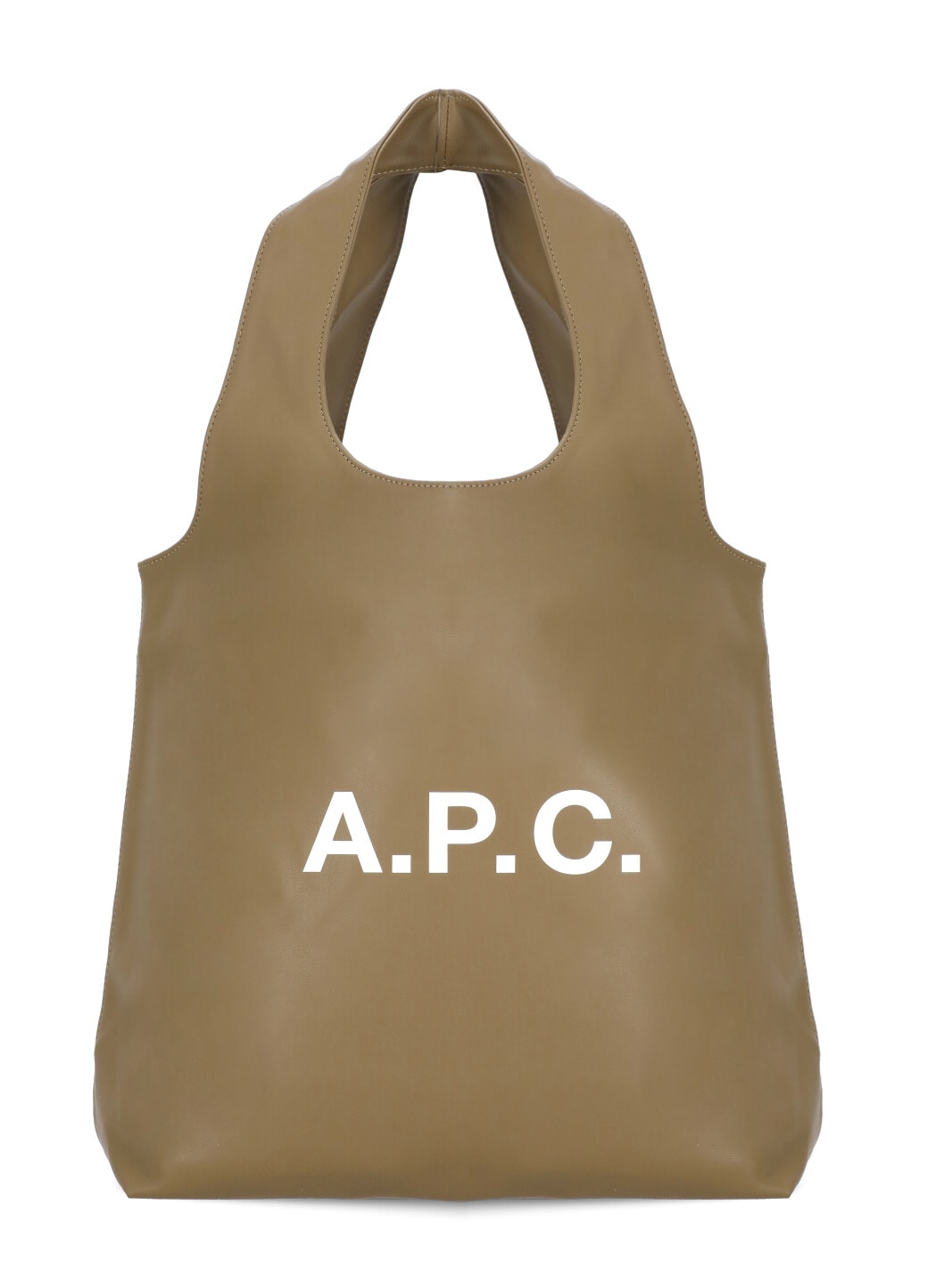 Shop Apc Ninon Shopping Bag In Brown