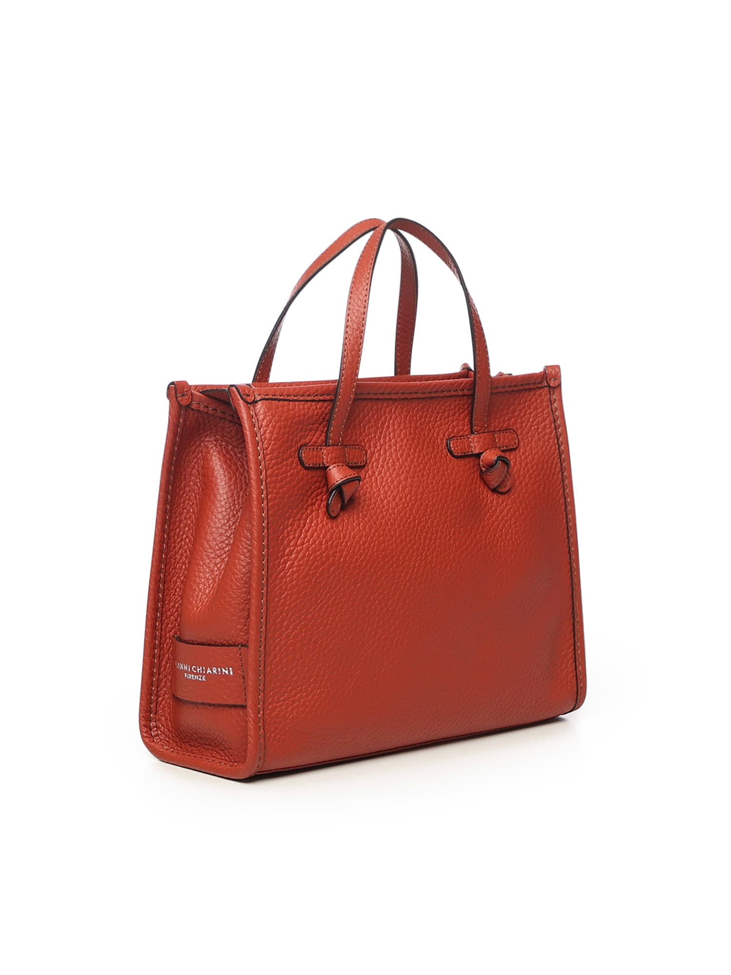 Gianni Chiarini Miss Marcella 32 Leather Handbag In Red