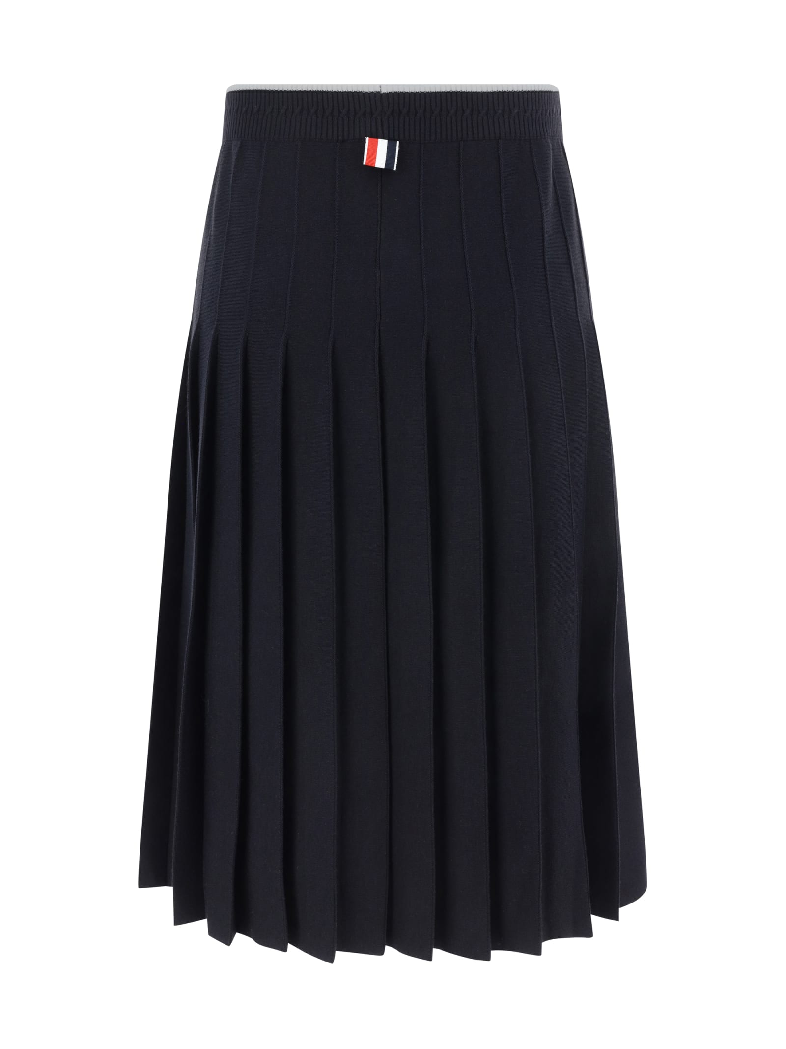 Shop Thom Browne Skirt In Black