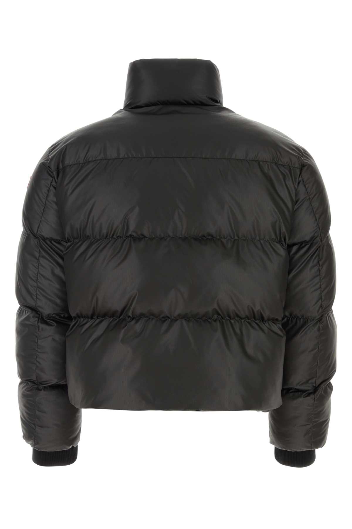 Shop Bally Black Polyester Padded Jacket