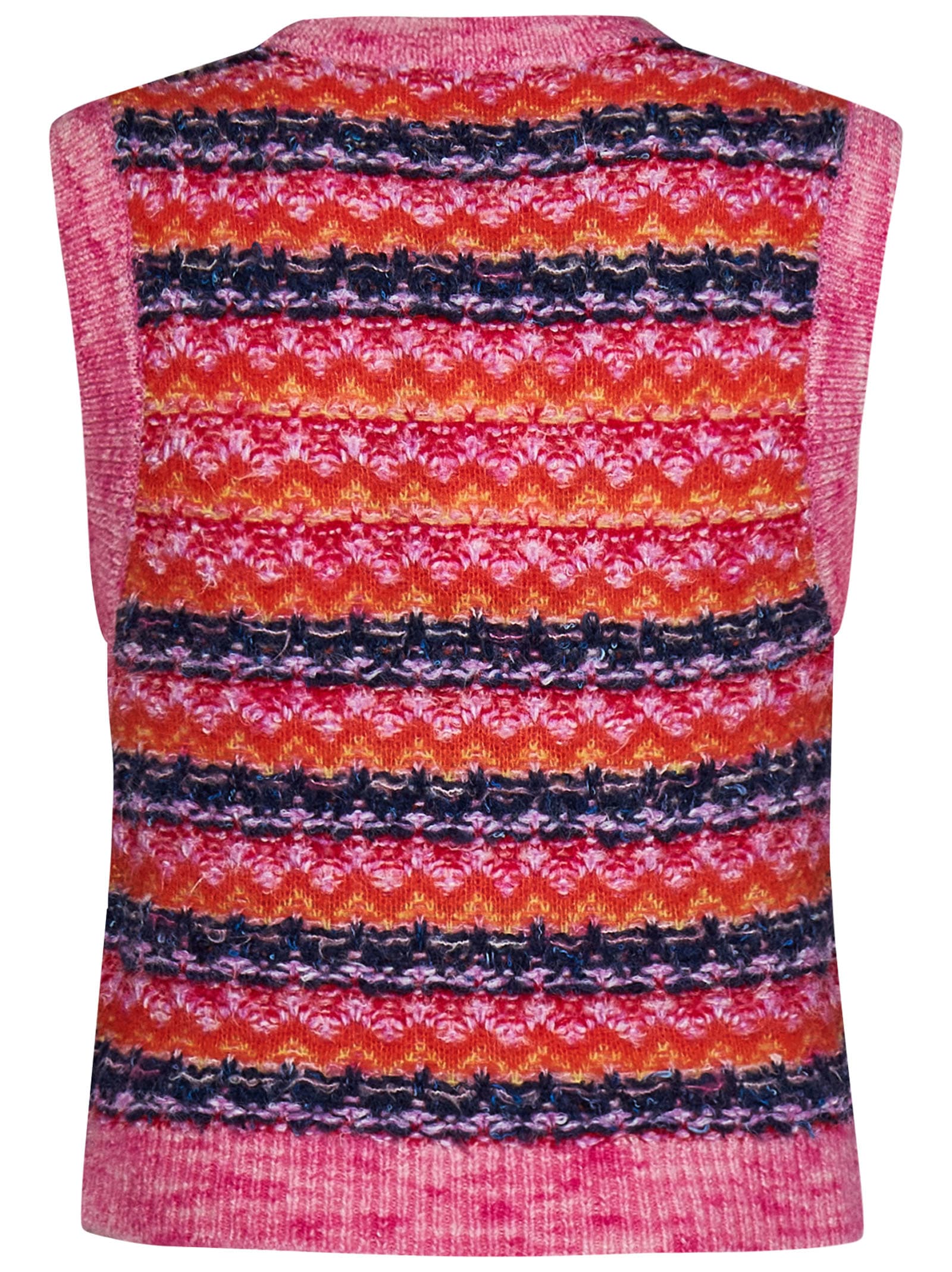 Shop Andersson Bell Gilet In Rosa