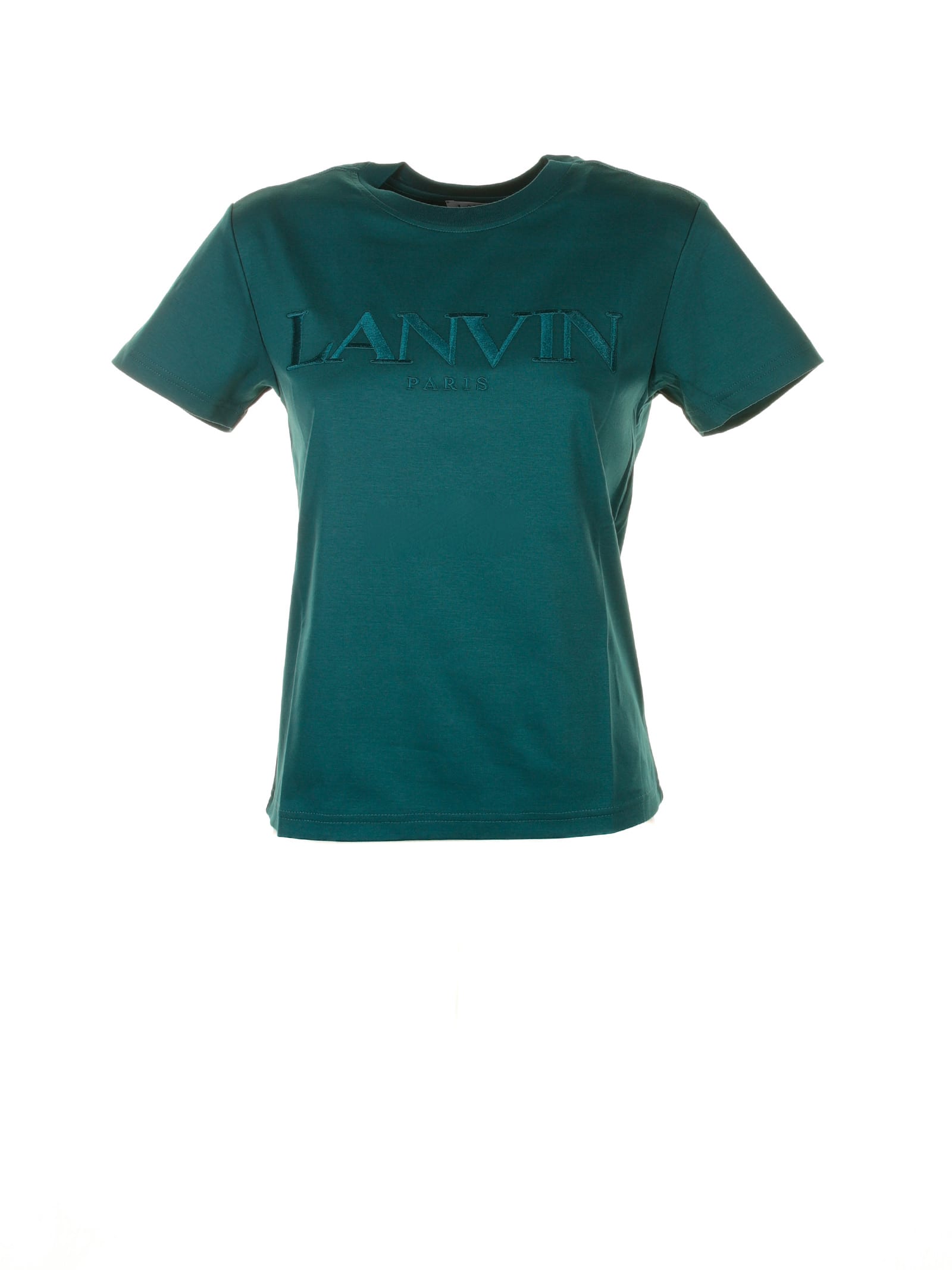 Shop Lanvin T-shirt With Logo In Dragon
