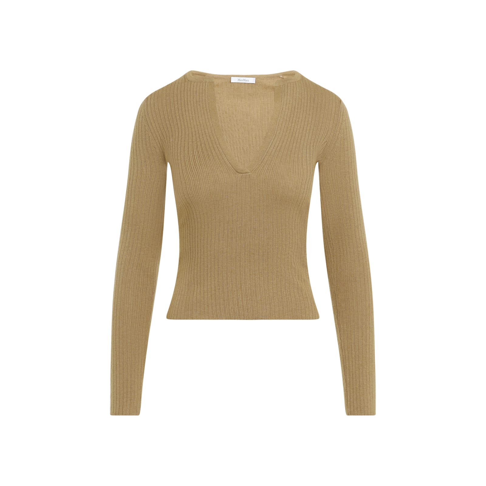 Shop Max Mara Urlo Pullover In Cammello